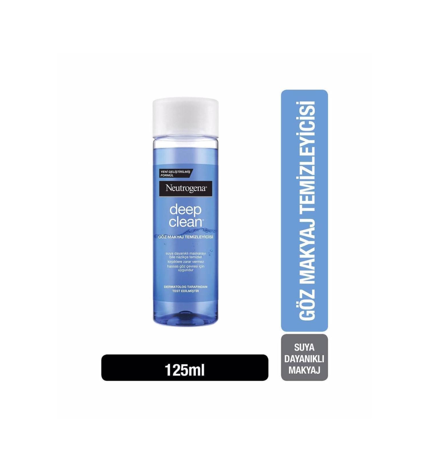 Neutrogena Deep Clean Eye Make-Up Remover 125ml Gk Hair Center