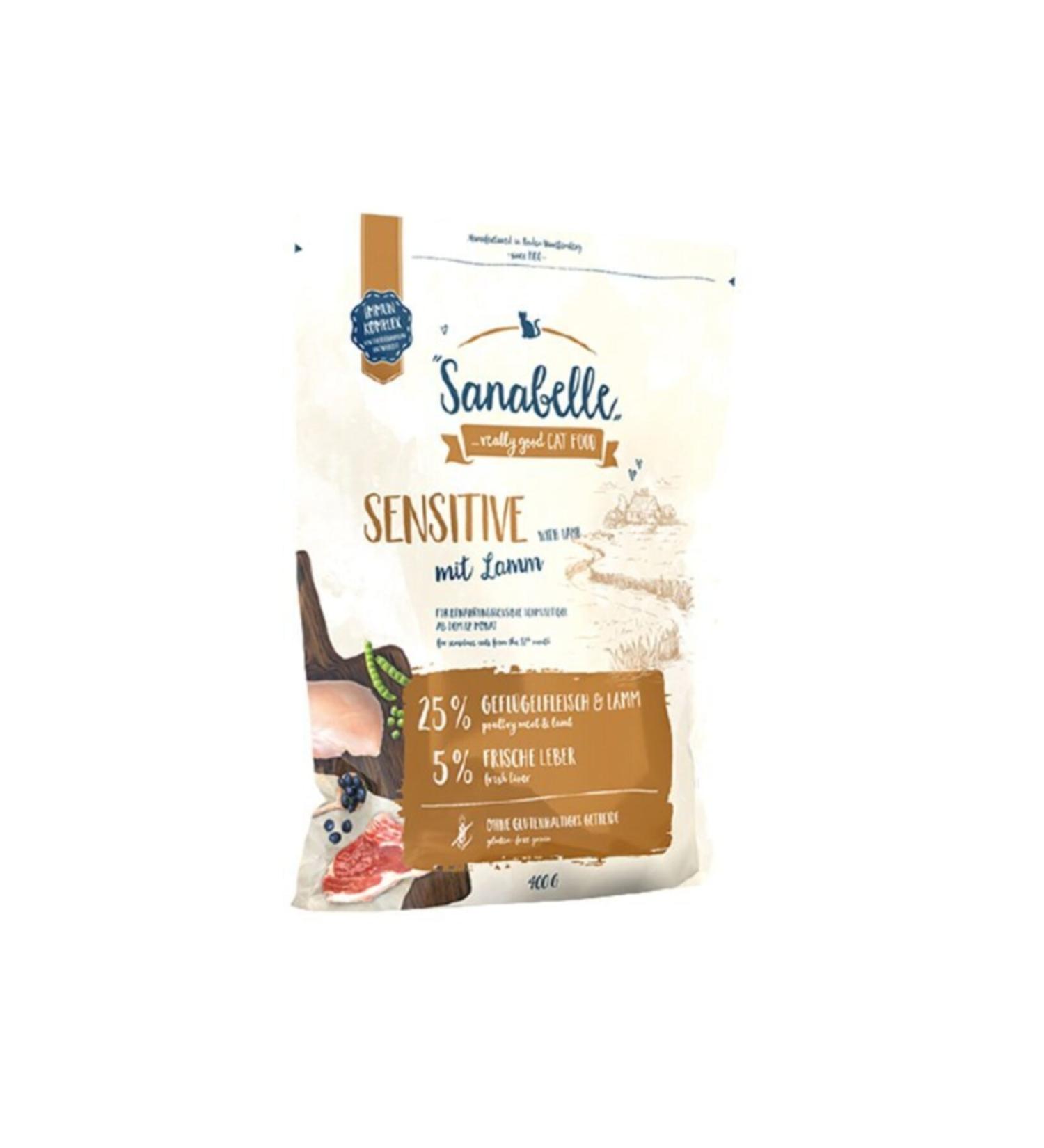 Sanabelle Lamb Cat Food 400 Gr