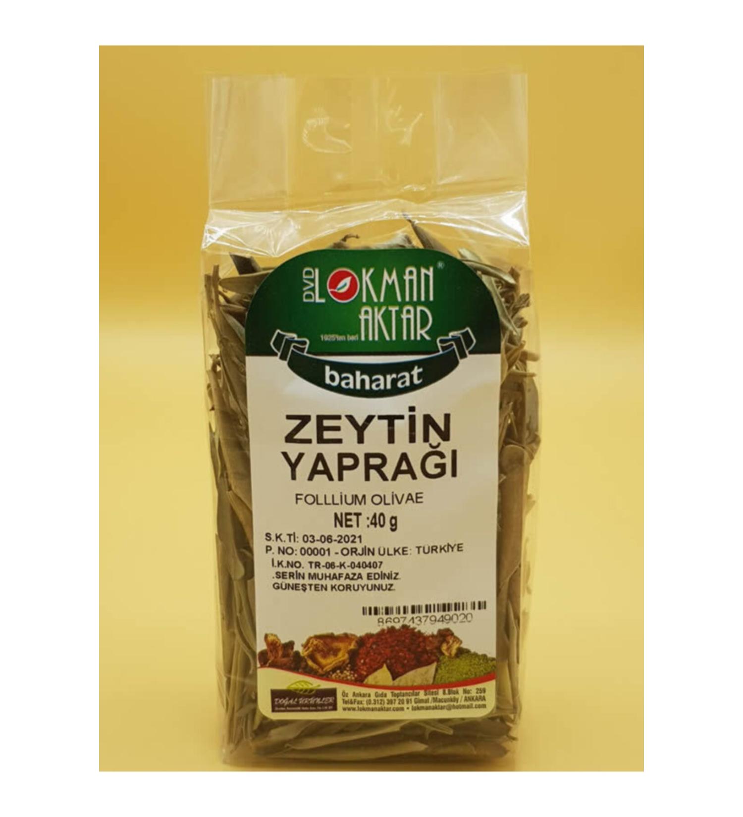 Lokman Aktar Olive Leaf 40 G