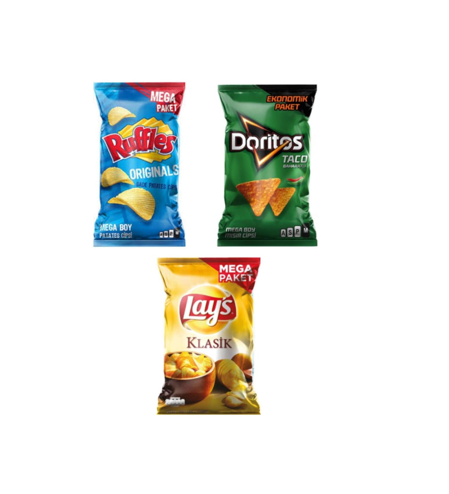 Doritos Lay's Ruffles Mega Mixed Pack