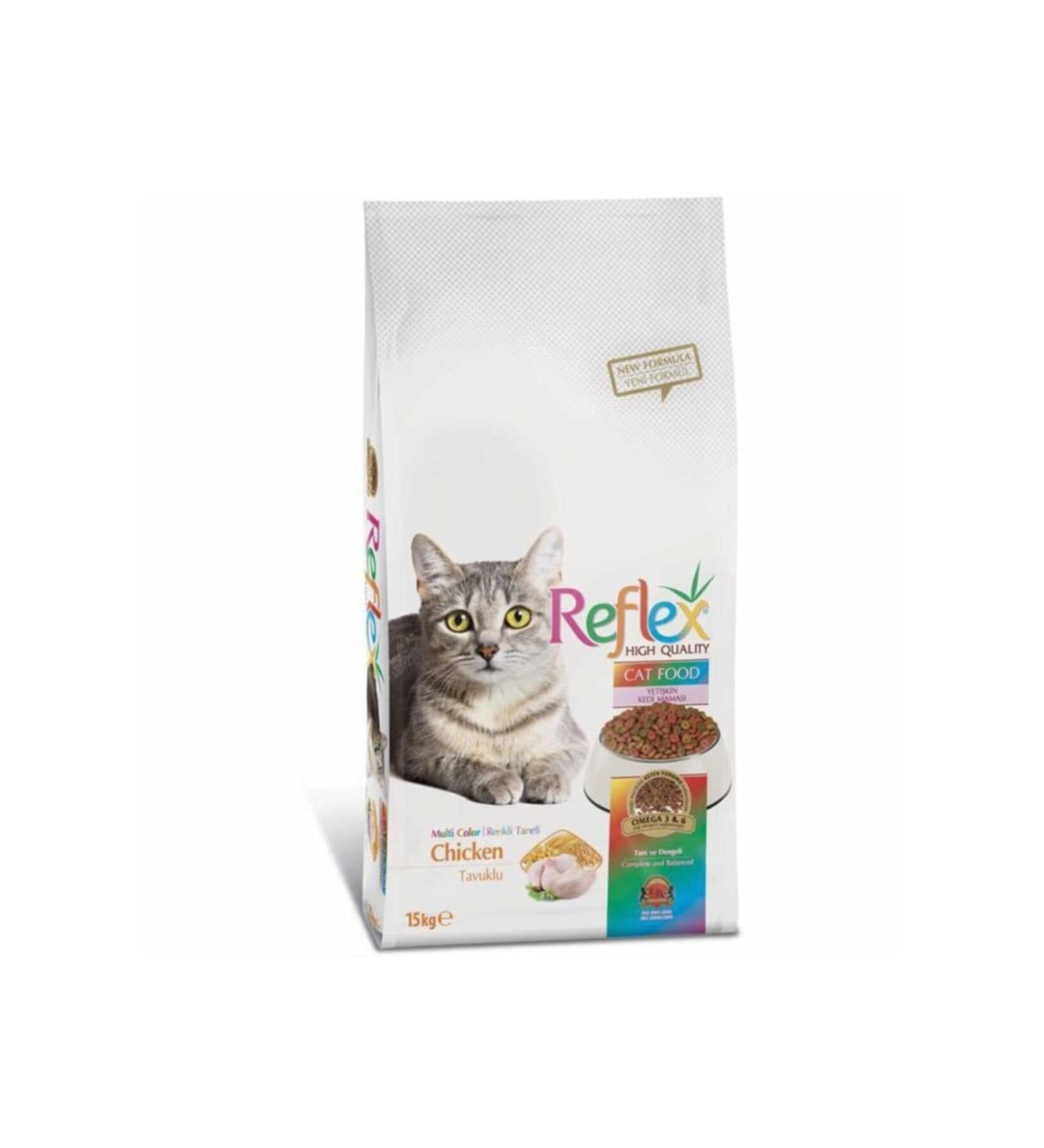 Reflex Colored Adult Cat Food 1.5 Kg