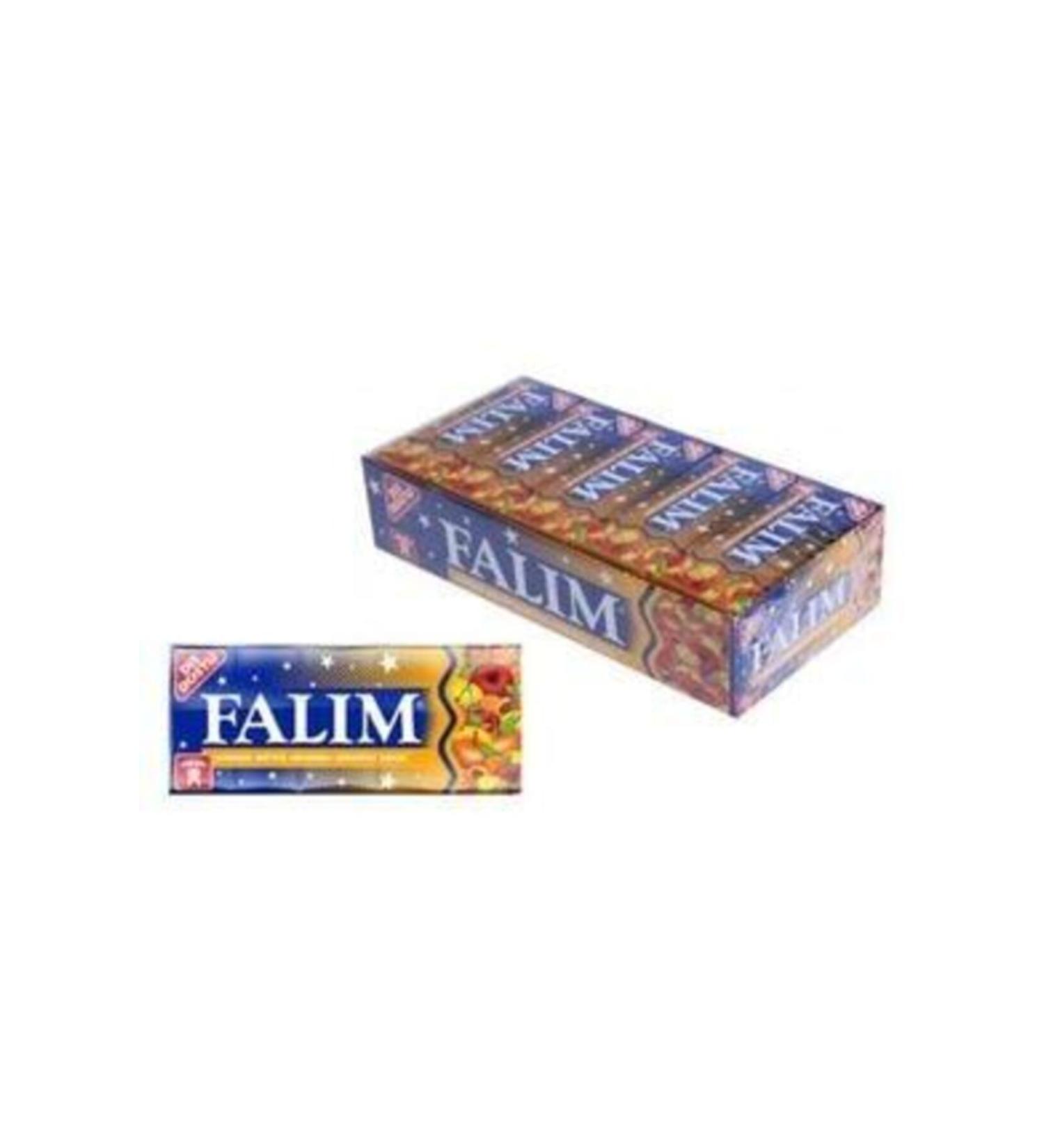 Ulker Falim 5-pack Mixed Fruit Gum 7 gr 20 Pieces