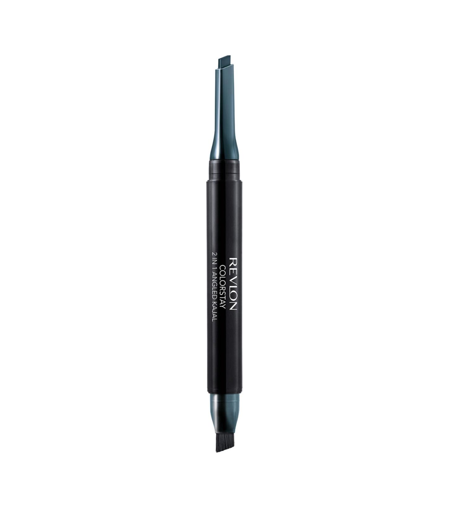 Revlon Colorstay 2in1 Angled Kajal Green Eyeliner 103 Ever Green Eyeliner - Buy Online on GoSupps.com