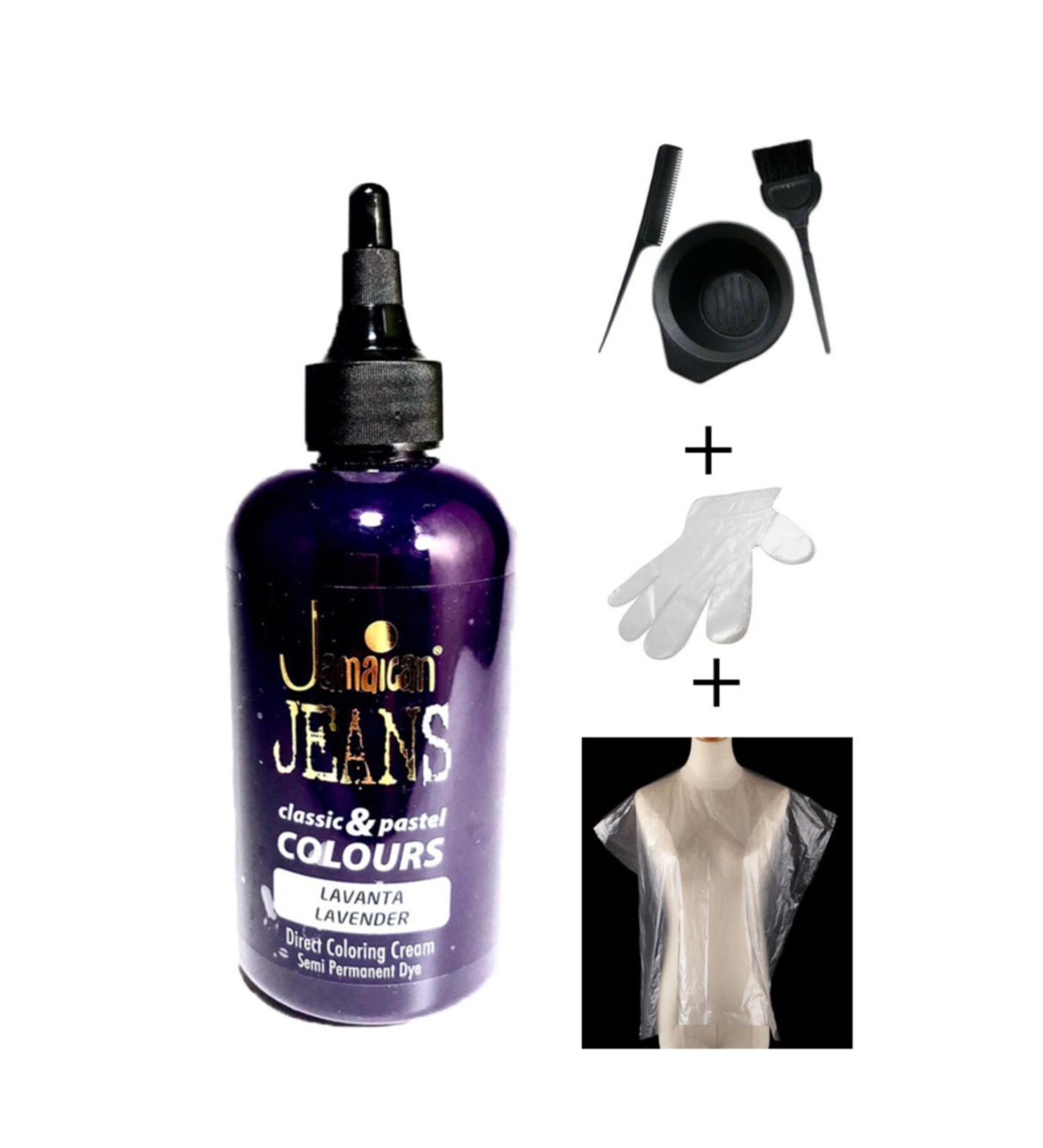 Jamaican Jean's Color Hair Dye Set Lavender Dep1028