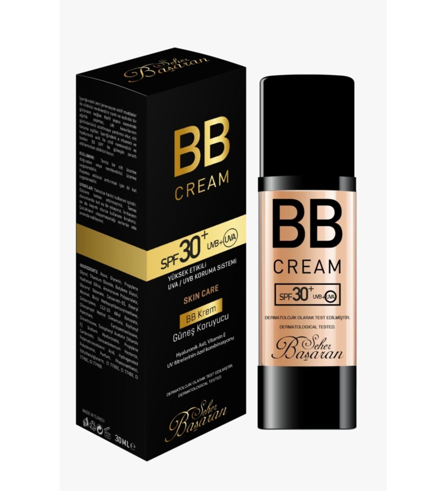 Seher Ba aran BB Cream Vitamin E + Hyaluronic Acid + Aloe Vera
