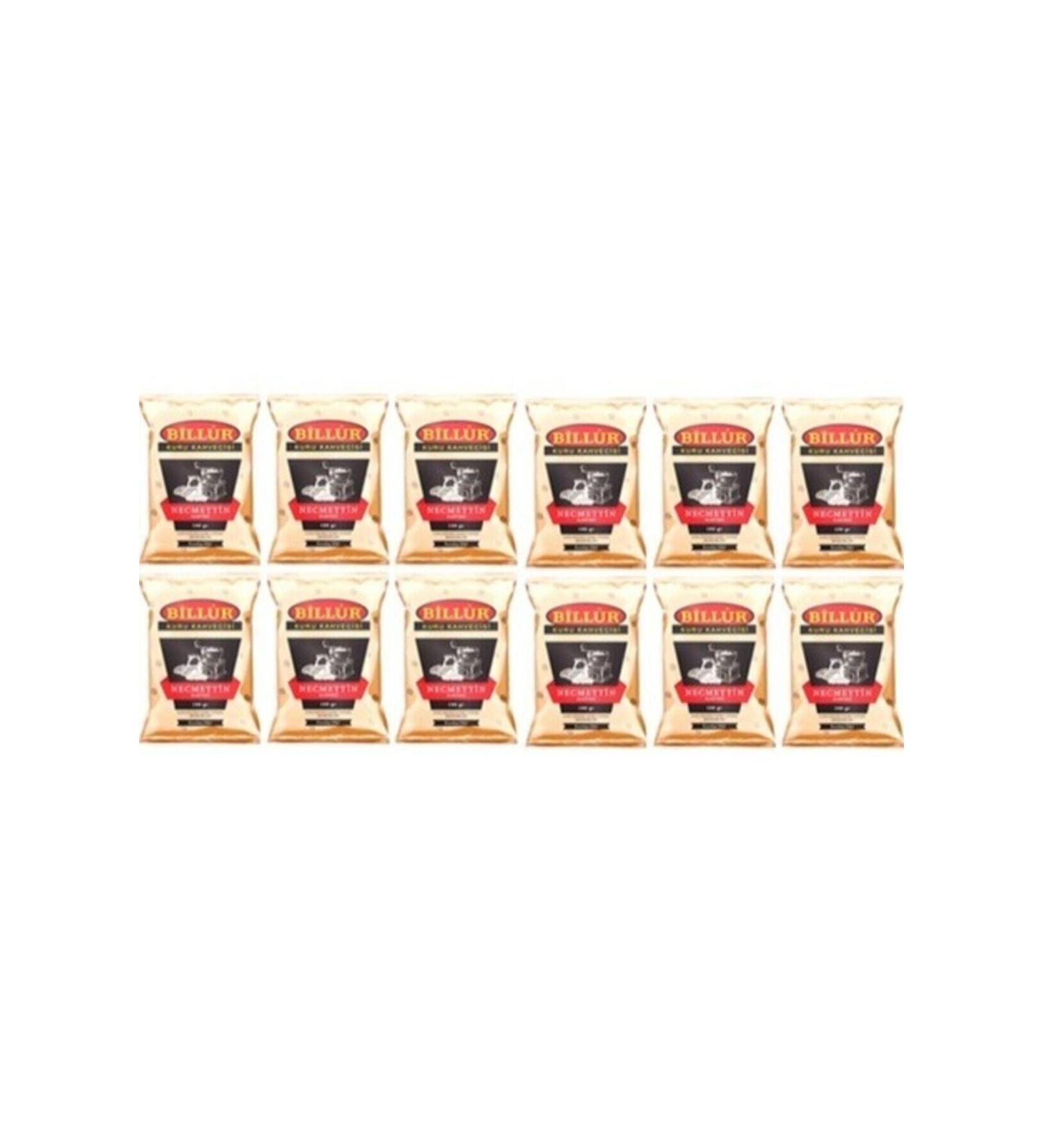Billur Necmettin Coffee 12 X 100.00 Gr