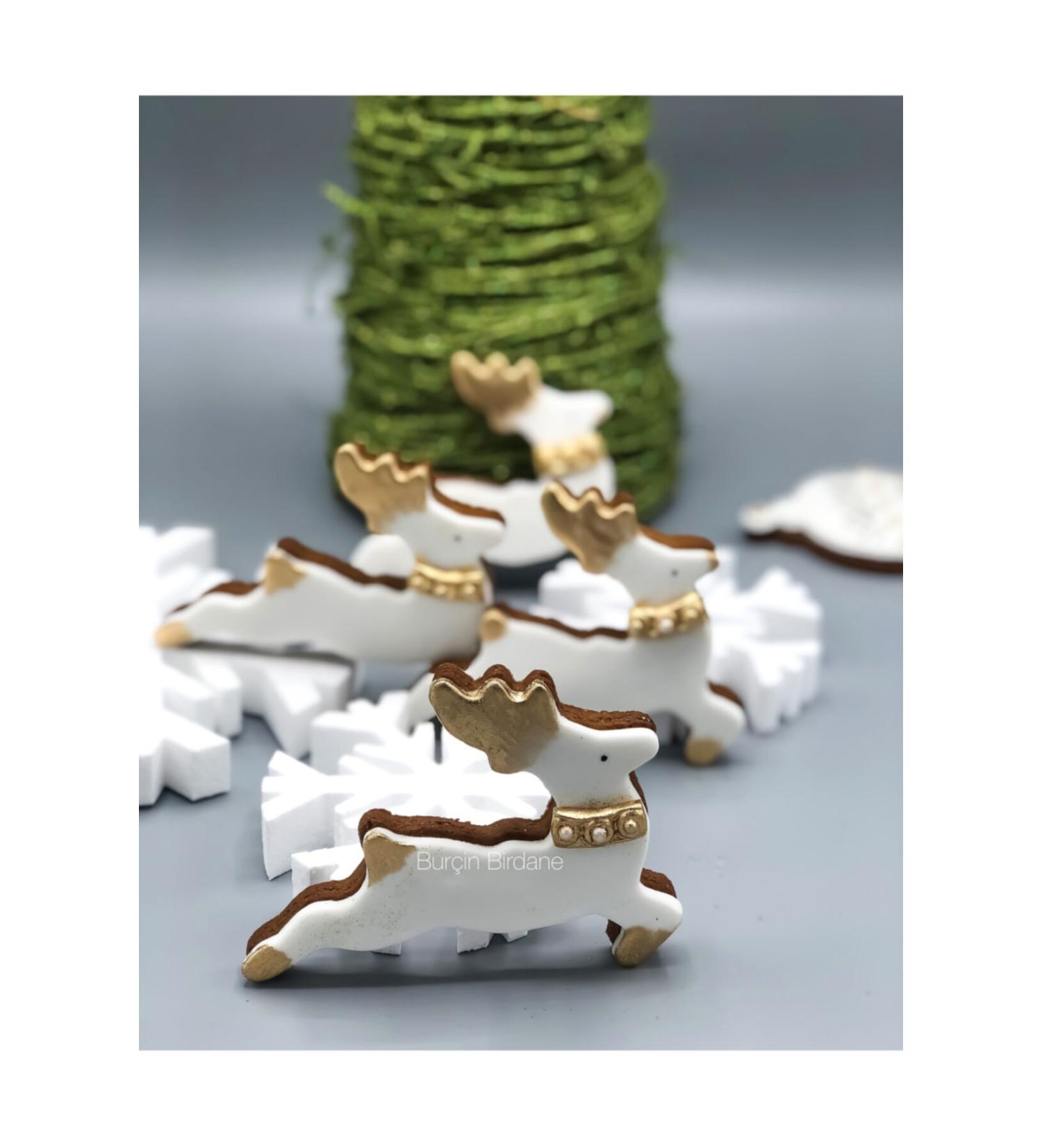 Bur in Birdane Patisserie White Deer New Year's Cookie