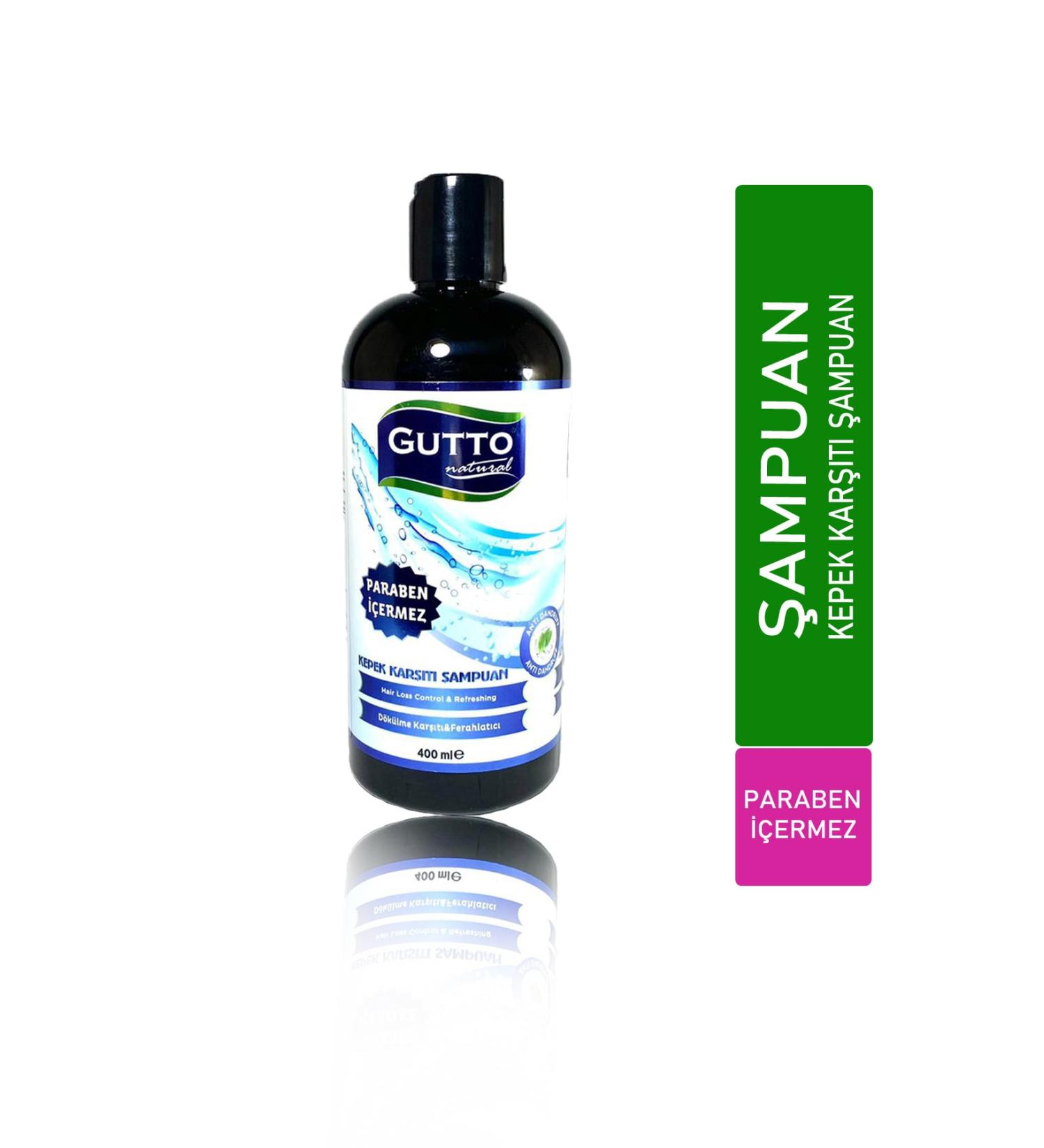 Gutto Anti-Dandruff Menthol Shampoo 400ml. Samdepa3113