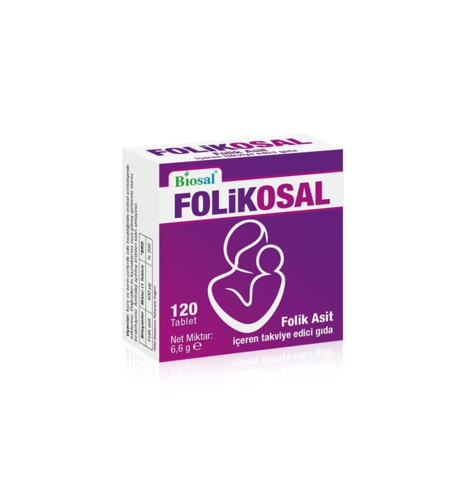 Biosal Folic Acid Tablet - Buy Online on GoSupps.com
