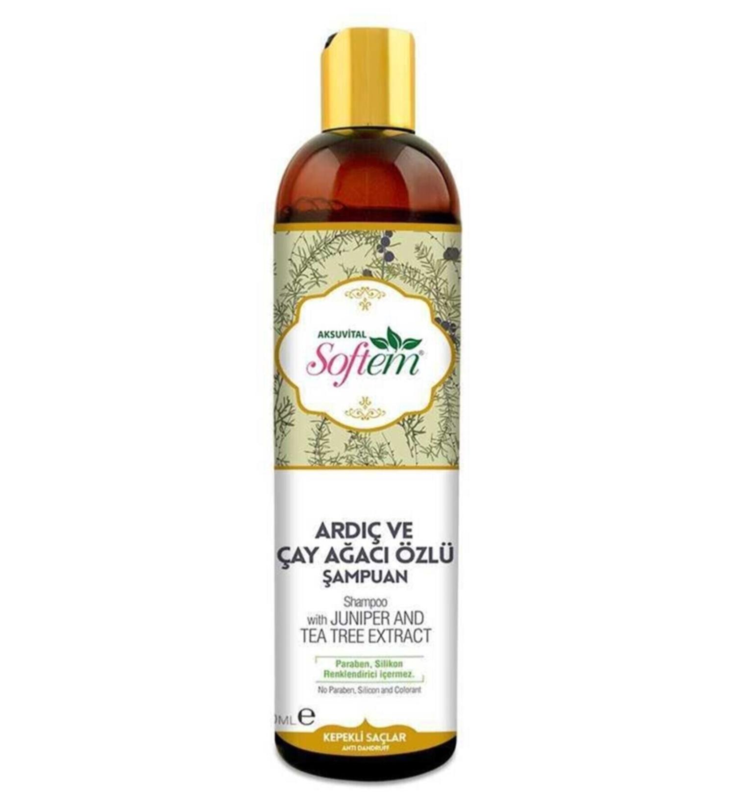 Softem Juniper and Tea Tree Essence Shampoo 400 ml