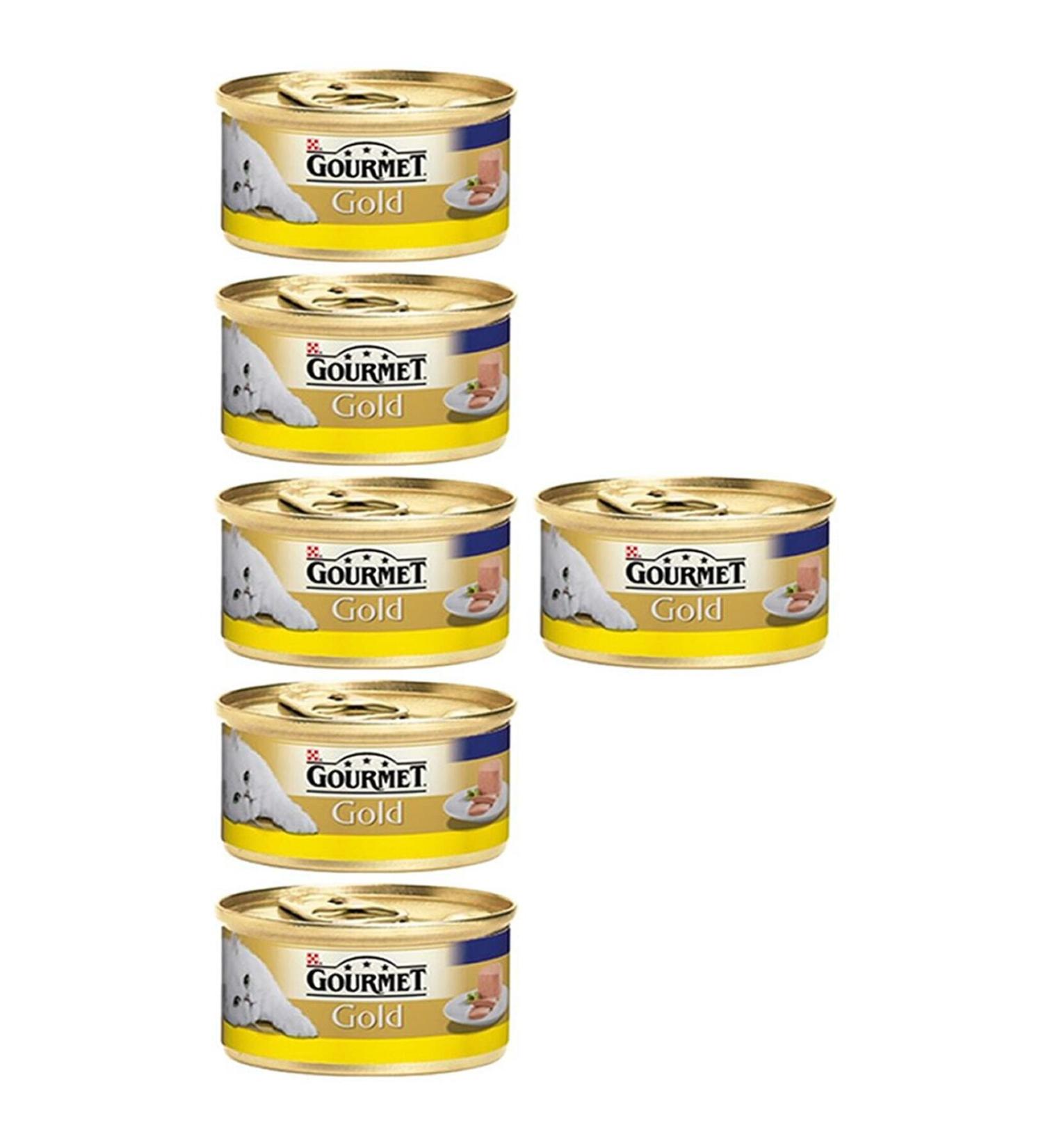 Gourmet Gold Minced Chicken Wet Cat Food 85Gr 6PAY5CNDST0510GGKT