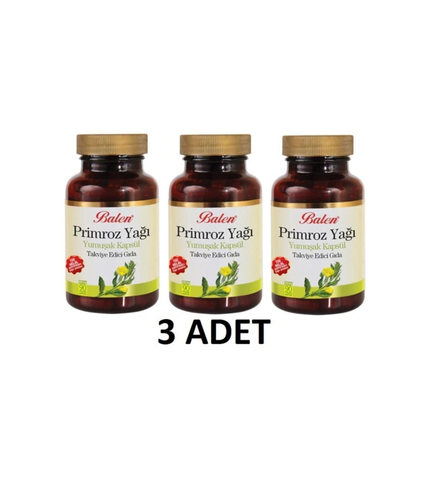 Evening Primrose Oil 500 Mg 90kp 3 Pieces