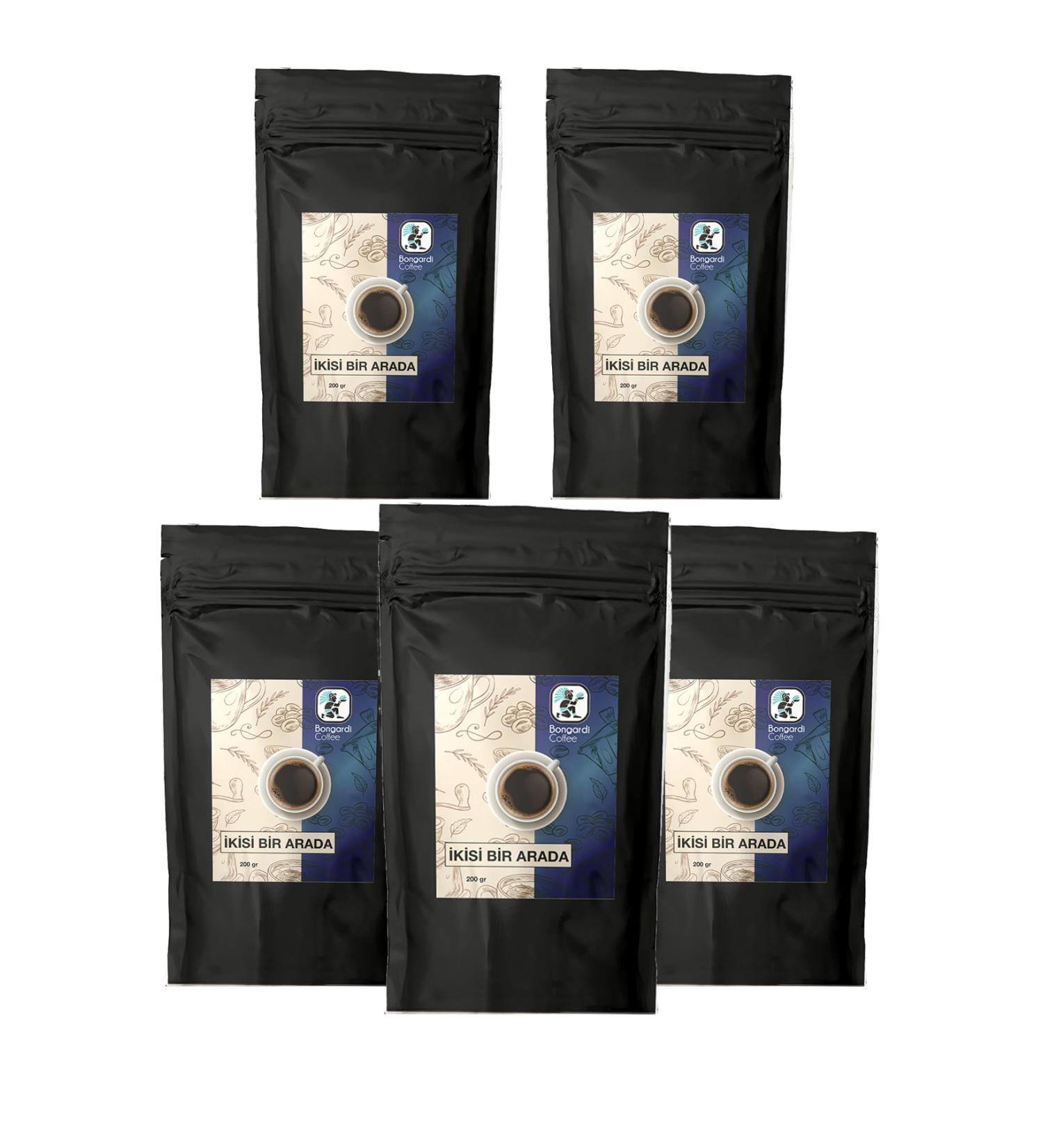 Bongardi Coffee 5x300 grams 2 in 1 Instant Coffee 2in1