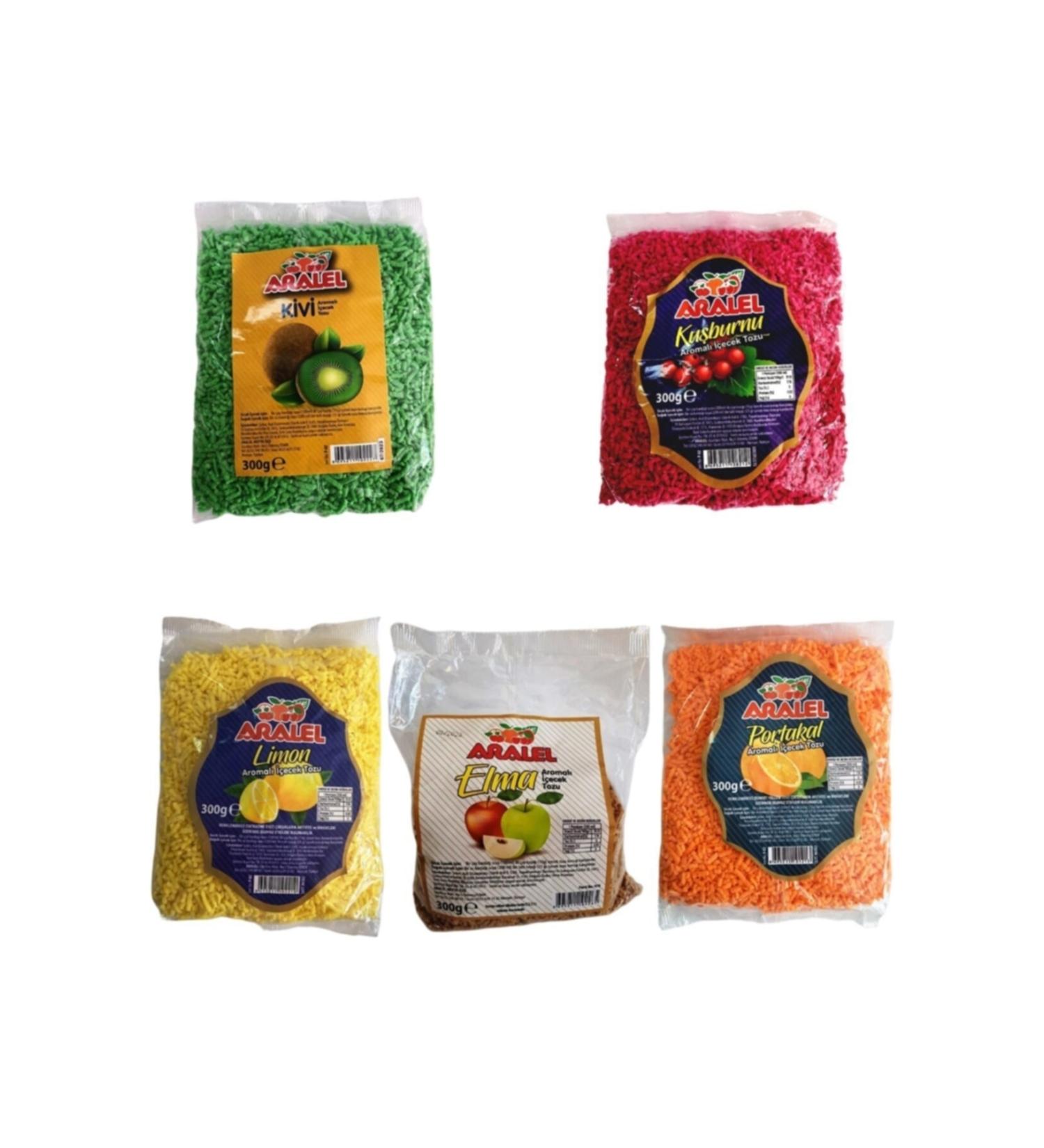 ARALEL Oralet Set (LEMON ORANGE ROSEHIP KIWI APPLE) 250 gr