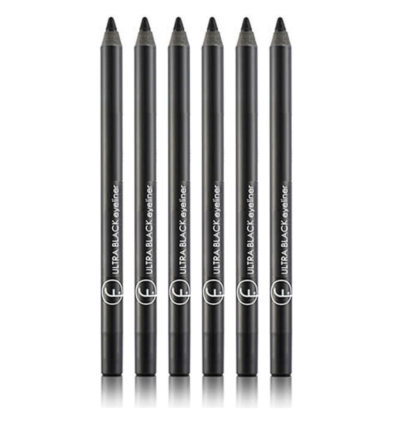 GNX 6 Pieces Ultra Eyeliner Intense Black Eye Pencil