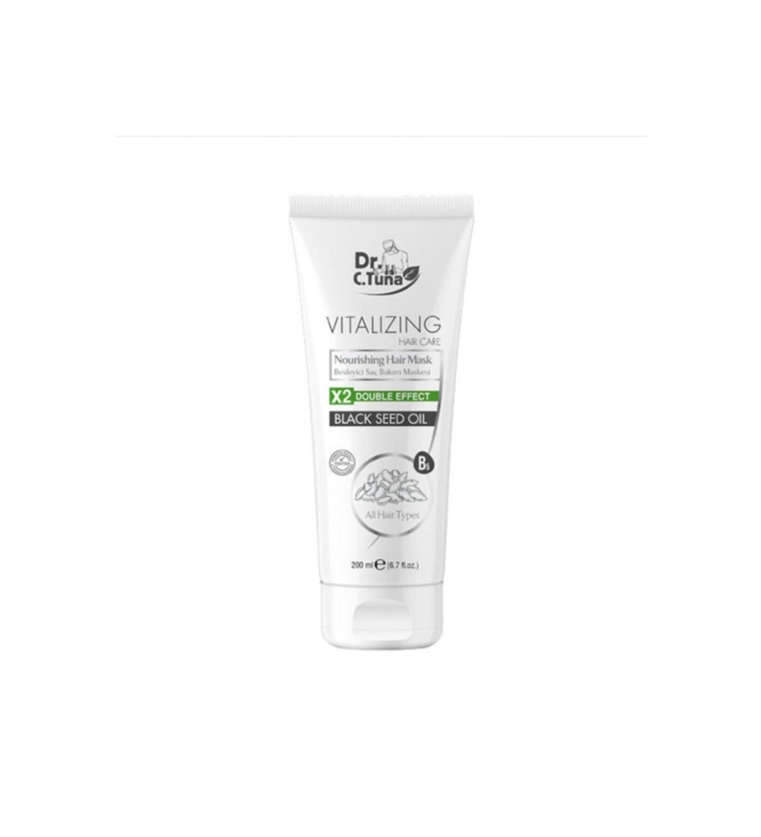 Farmasi Dr. C.tuna Black Cumin Oil Nourishing Care Mask for Damaged Hair 200 Ml