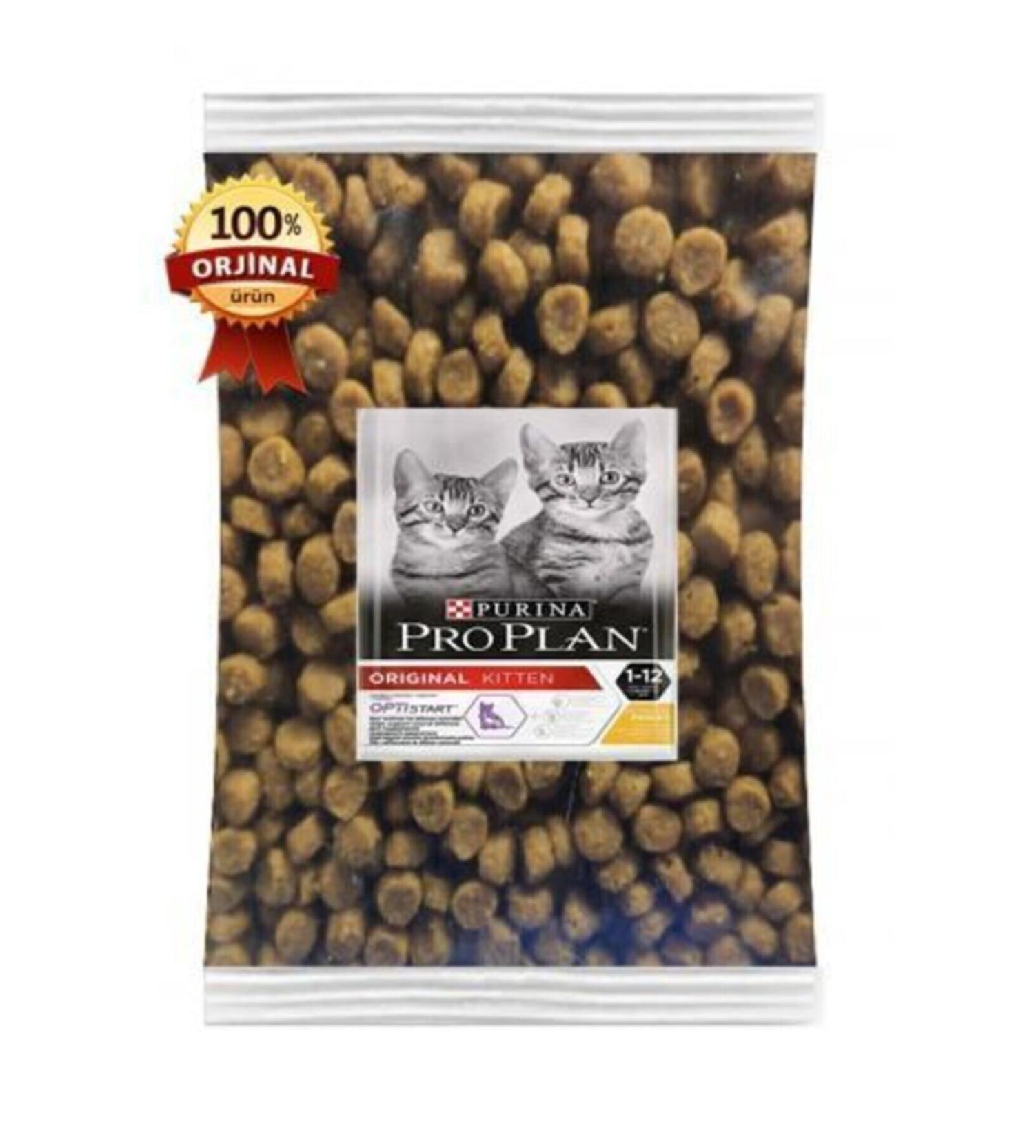 Purina -Proplan Kitten Chicken Kitten Cat Food 750 gr x 2 Pieces Special Vacuum Package