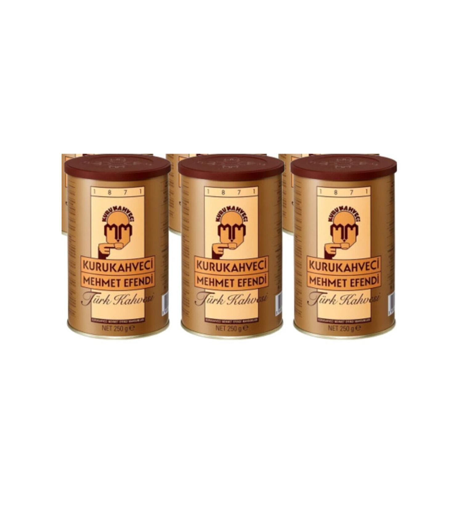 Mehmet Efendi 3-Pack Mehmet Efendi Turkish Coffee 250gr X 3 Boxes