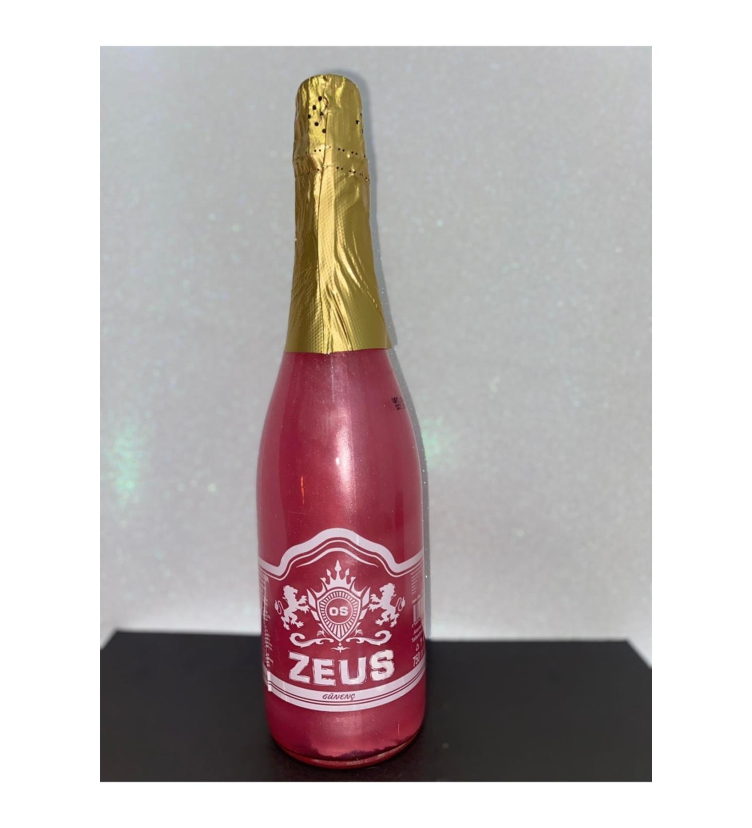 OS ZEUS Strawberry Flavored Non-Alcoholic Carbonated Drink