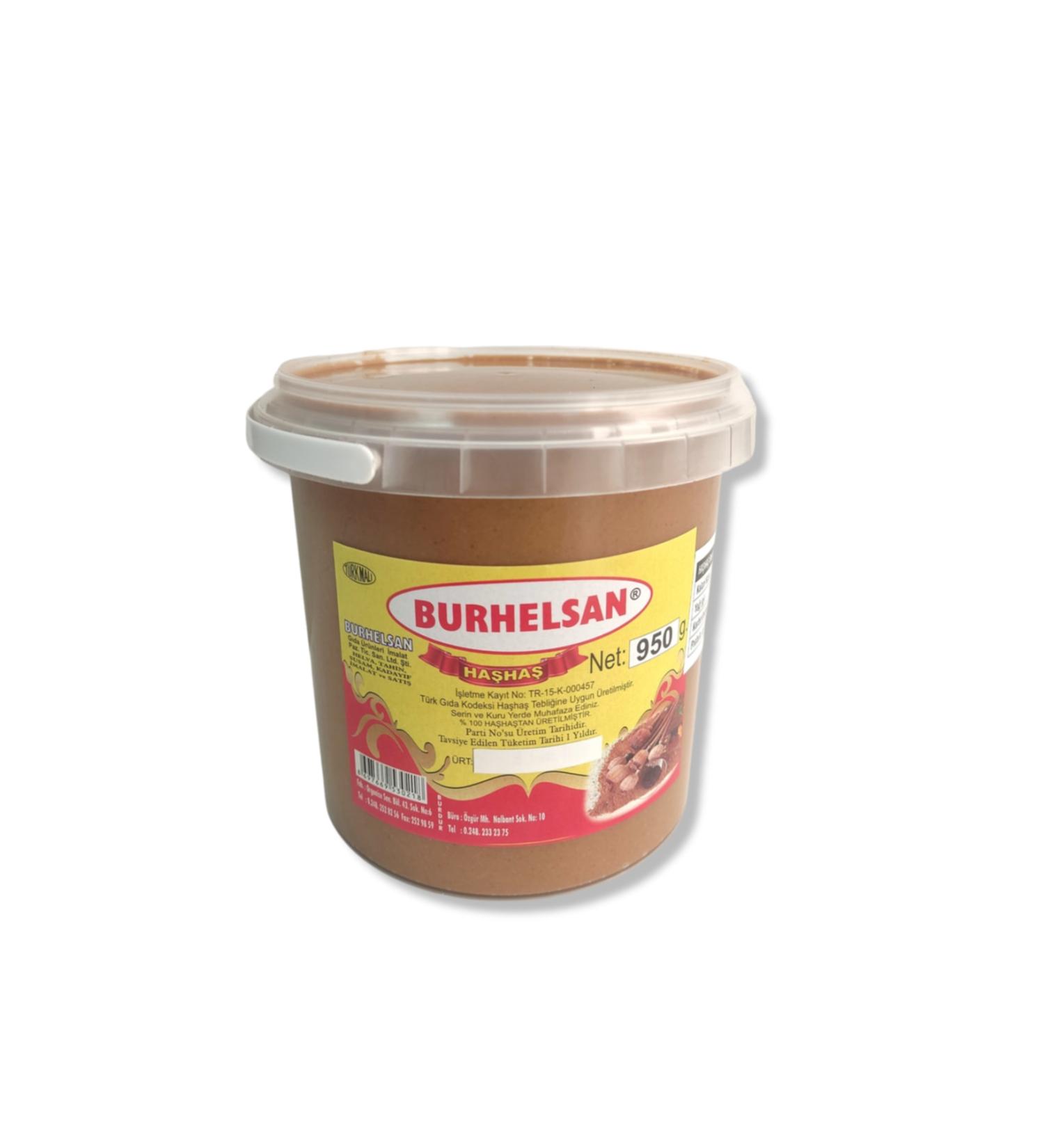 BURHELSAN Poppy Seed Paste 950 Gr.