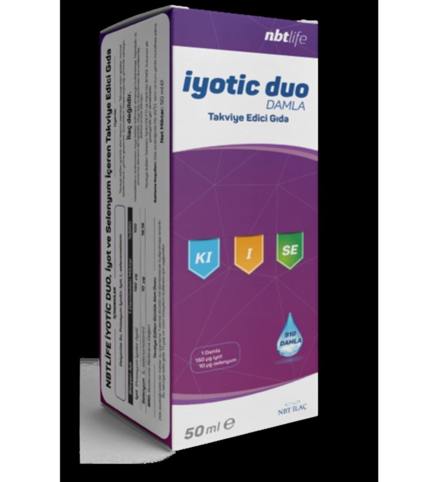Nbt la Nbt Life Iotic Duo 50 ml Drops