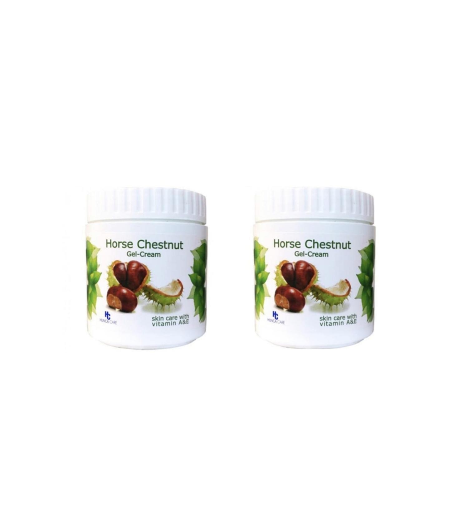 Hunca Horse Chestnut Cream 500 ml Horse Chestnut Gel-cream X 2 Pieces
