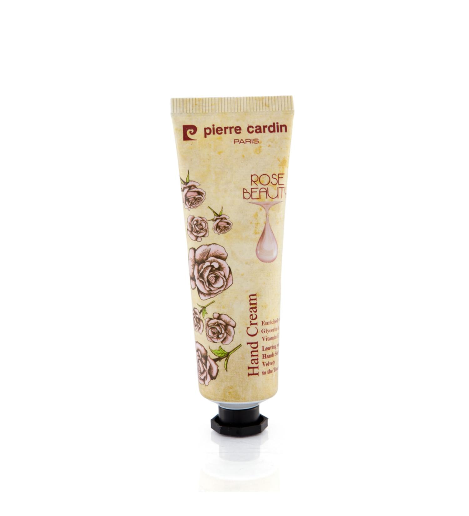 Pierre Cardin Moisturizing Hand Cream with Rose Essence and Vitamin E - 30 Ml