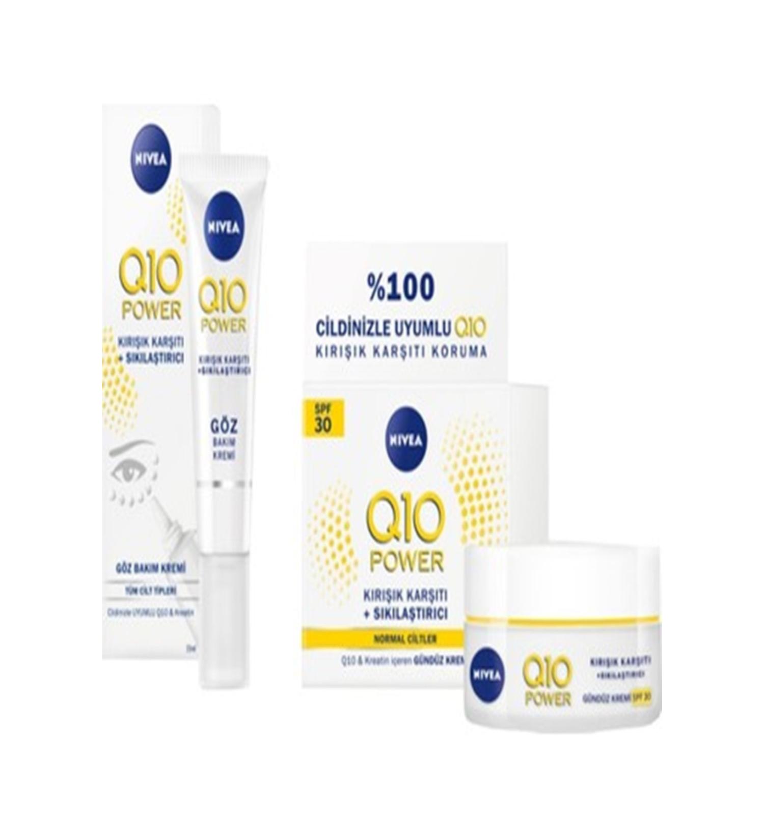 NIVEA Q10 Power Anti-Wrinkle Day Cream + Eye Cream