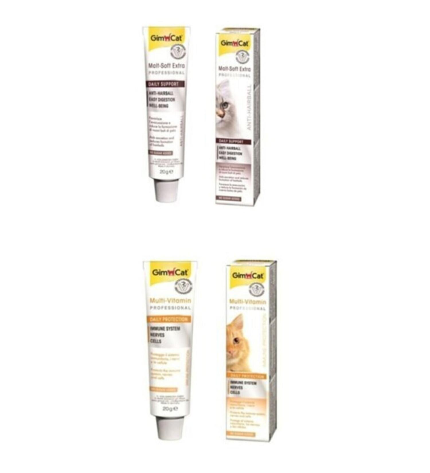 Gimcat Cat 1 Malt And 1 Multivitamin 20 Grams