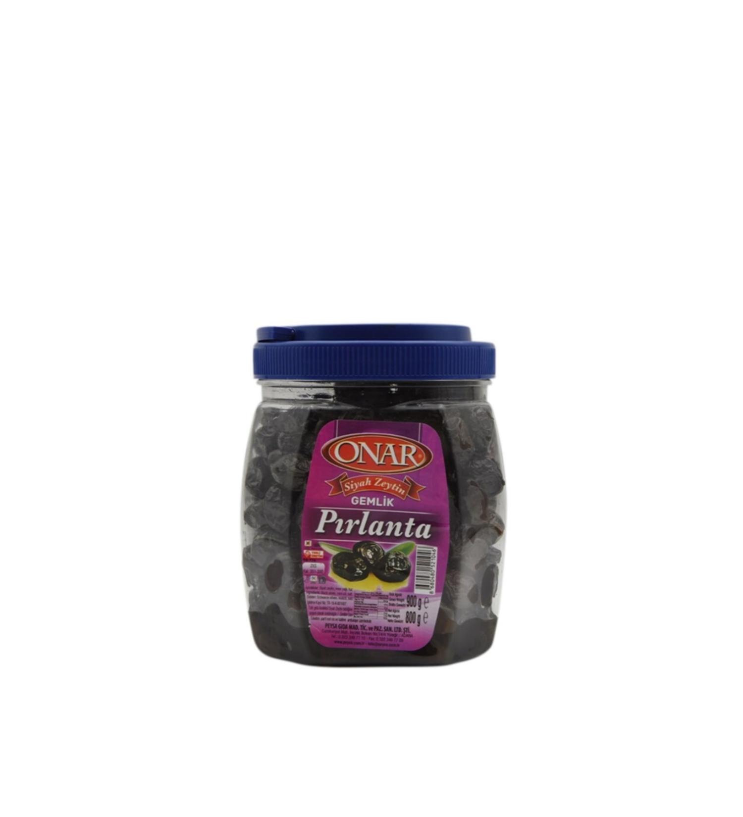Onar 800 gr Diamond Oiled Black Olives