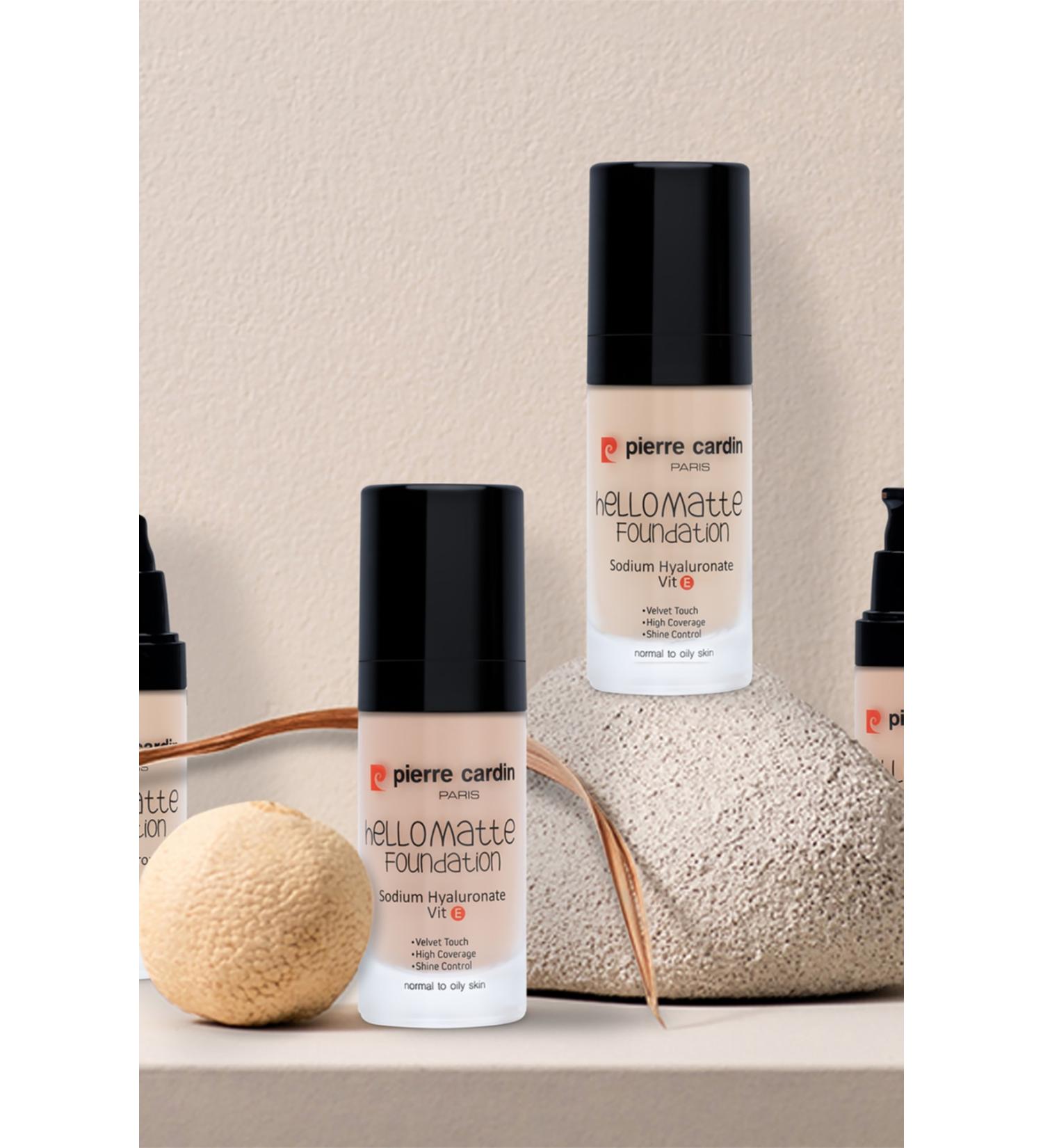 Pierre Cardin Hellomatte Foundation - Tawny Beige - 30 Ml