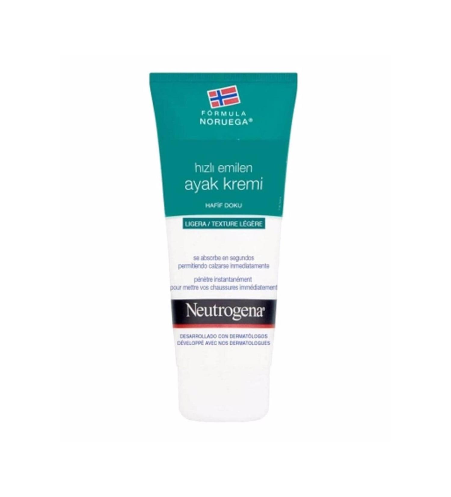 Neutrogena Foot Cream Fast Absorbing 100 Ml
