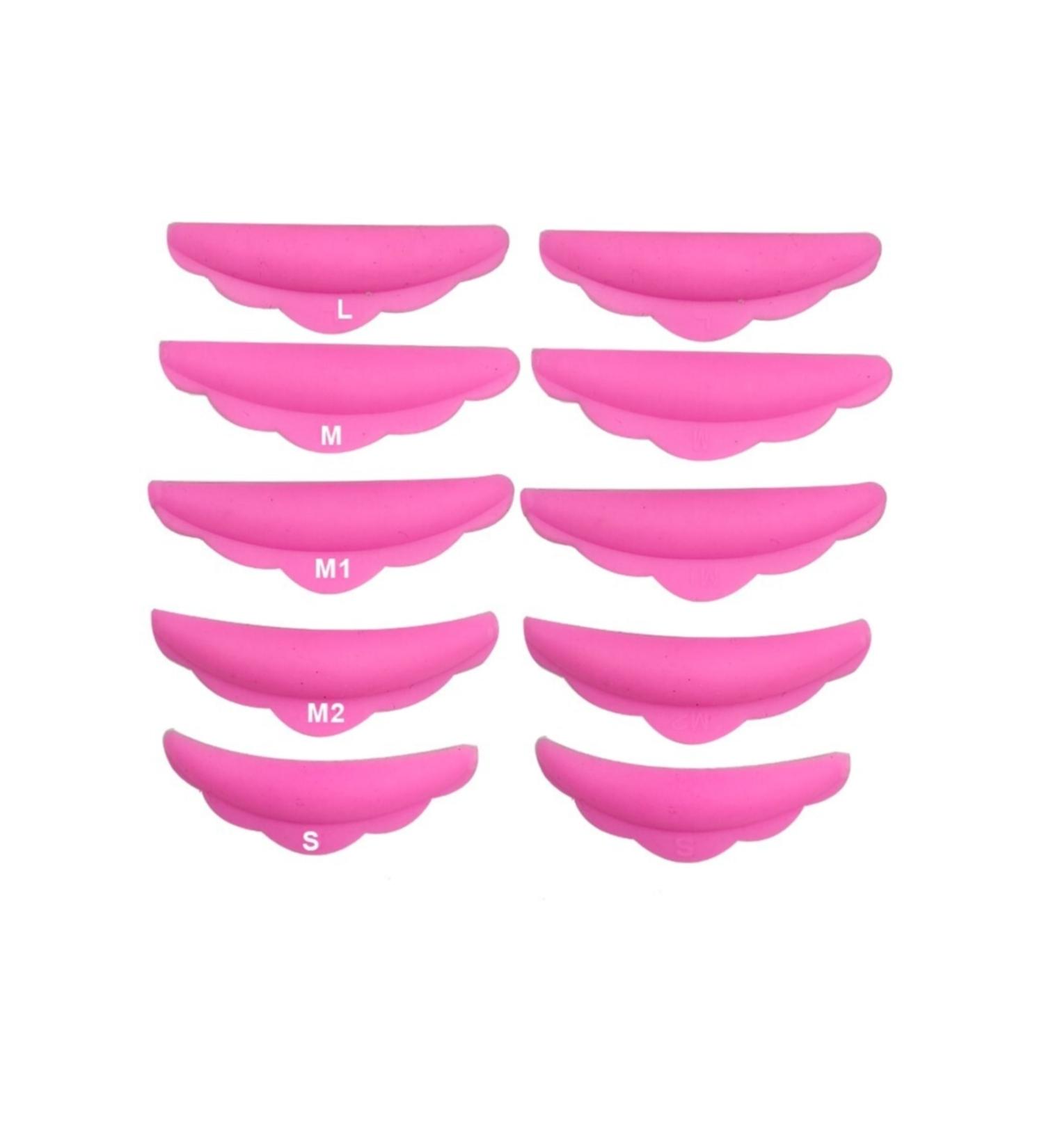 Beauty Silikon Kirpik Lifting Pedleri / Kokusuz Kirpik Perma Pedleri 10 Adet Pembe - Buy Online on GoSupps.com