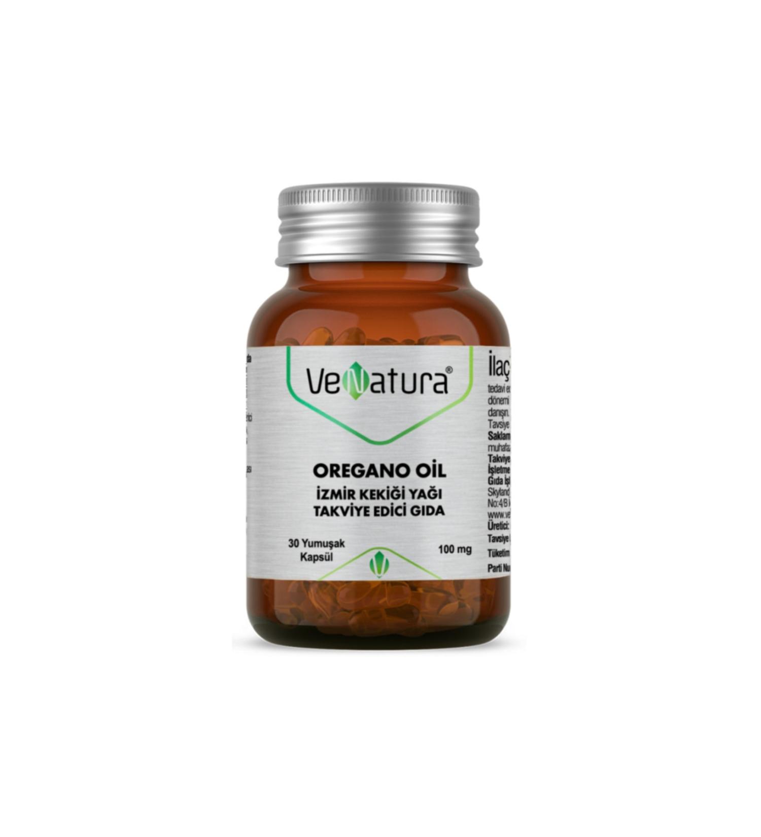 Venatura Oregano Oil Complex Izmir Thyme Oil 30 Softgels