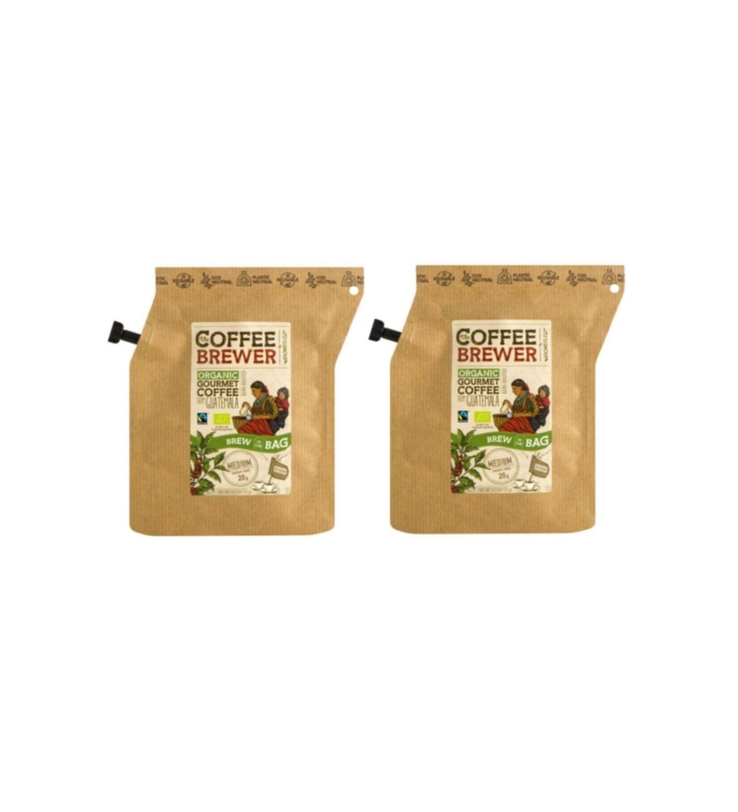The Coffee Brewer Guatemala Organic Instant Filter Coffee 20 Gr X