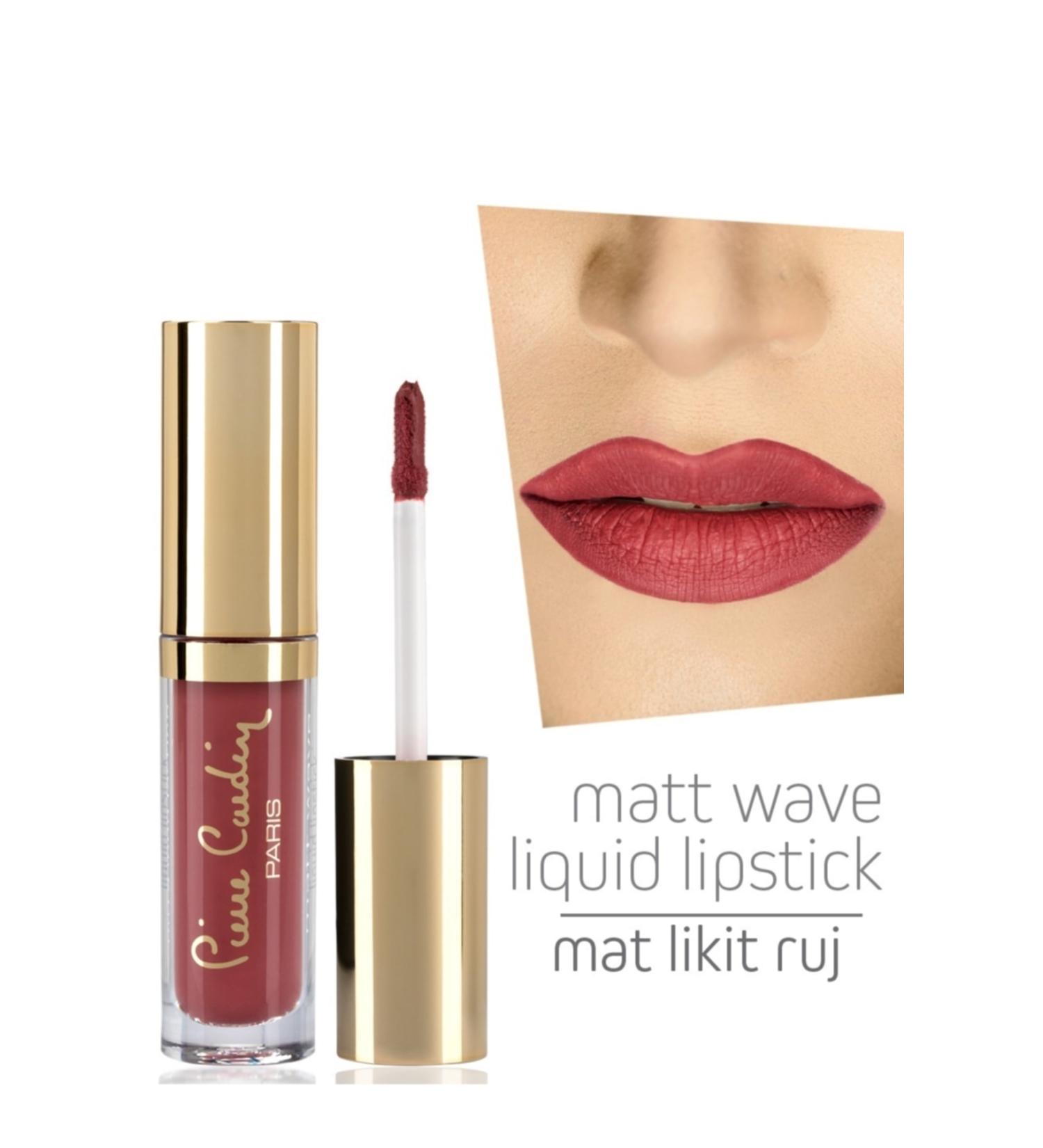 Pierre Cardin Matt Wave Liquid Lipstick Matte Liquid Lipstick - Nectarine