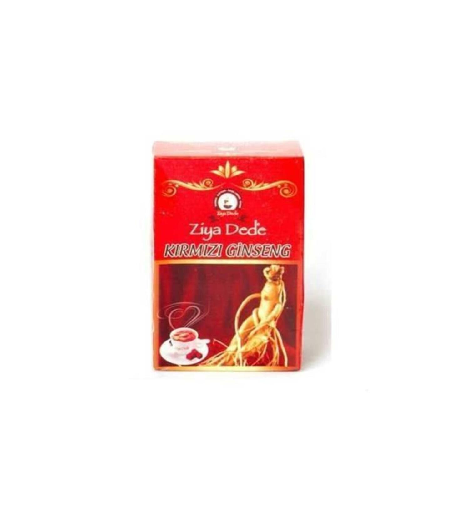Ziyadede 4 Pieces Ziya Dede Red Ginseng Atom Tea 140 Gr