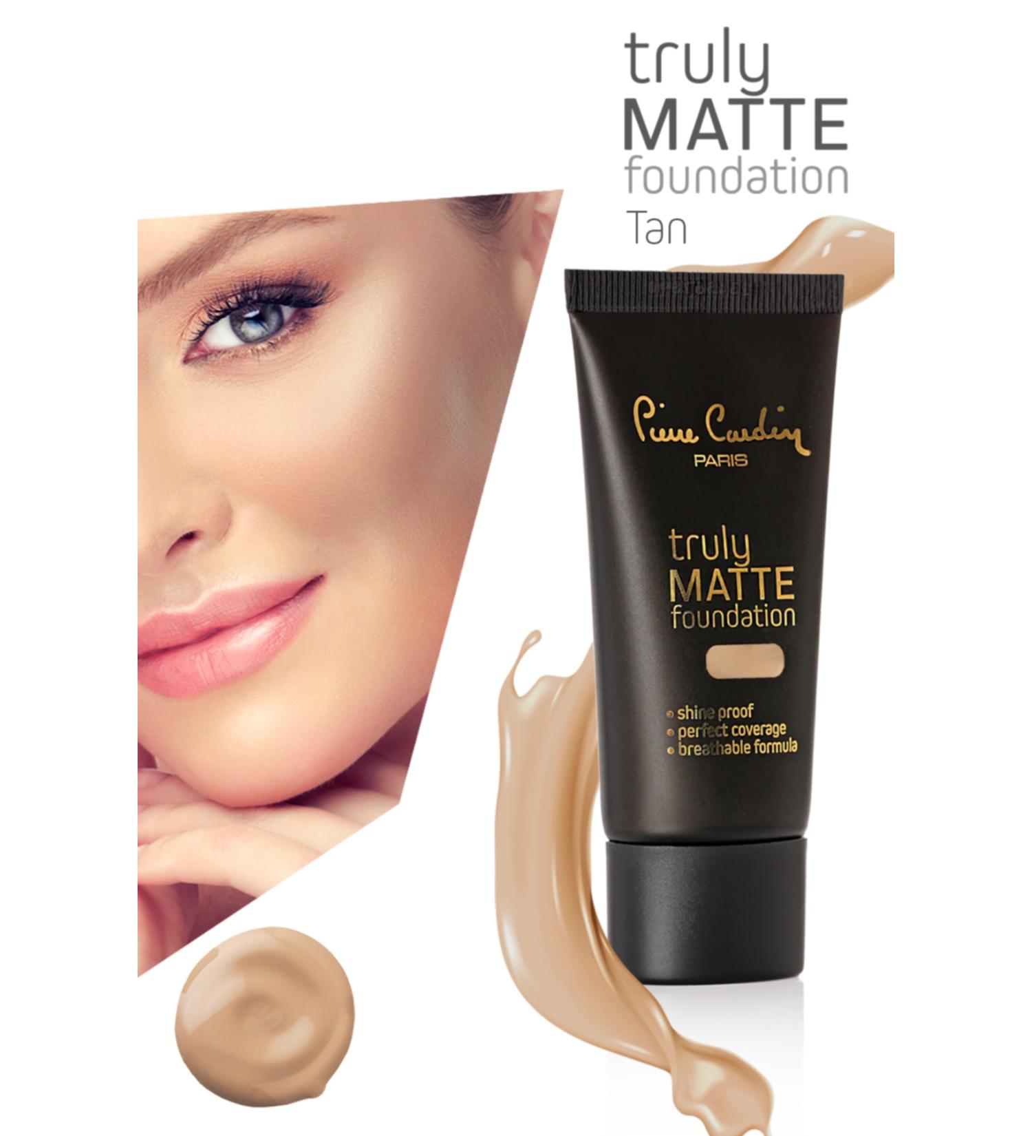 Pierre Cardin Truly Matte Foundation - Tan