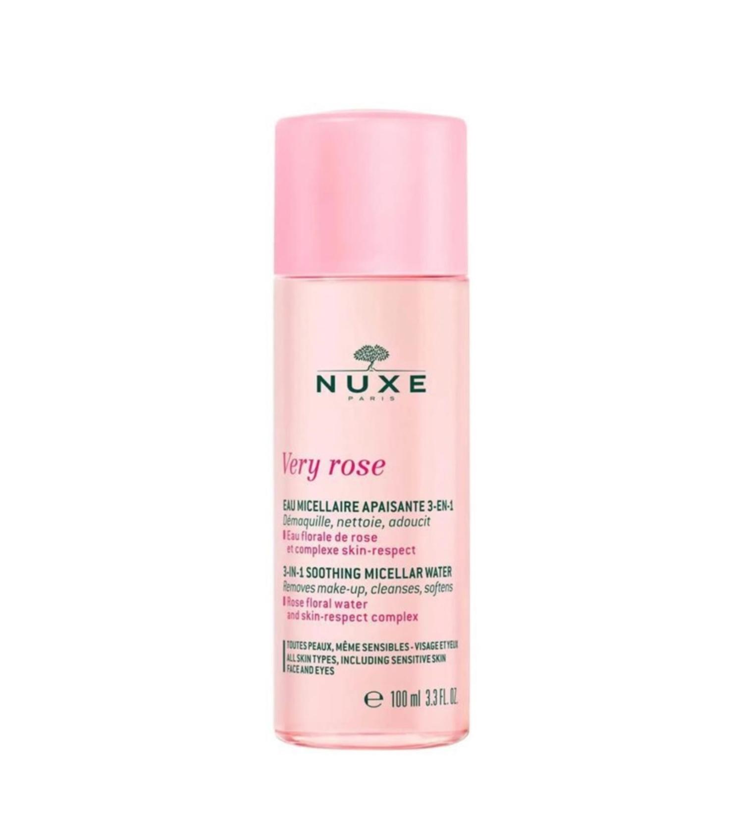Nuxe Very Rose Soothing Cleansing Water 100 Ml