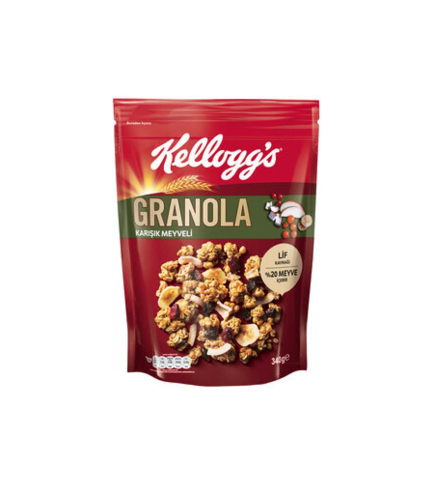 Kellogg's Granola Mixed Fruit 340g