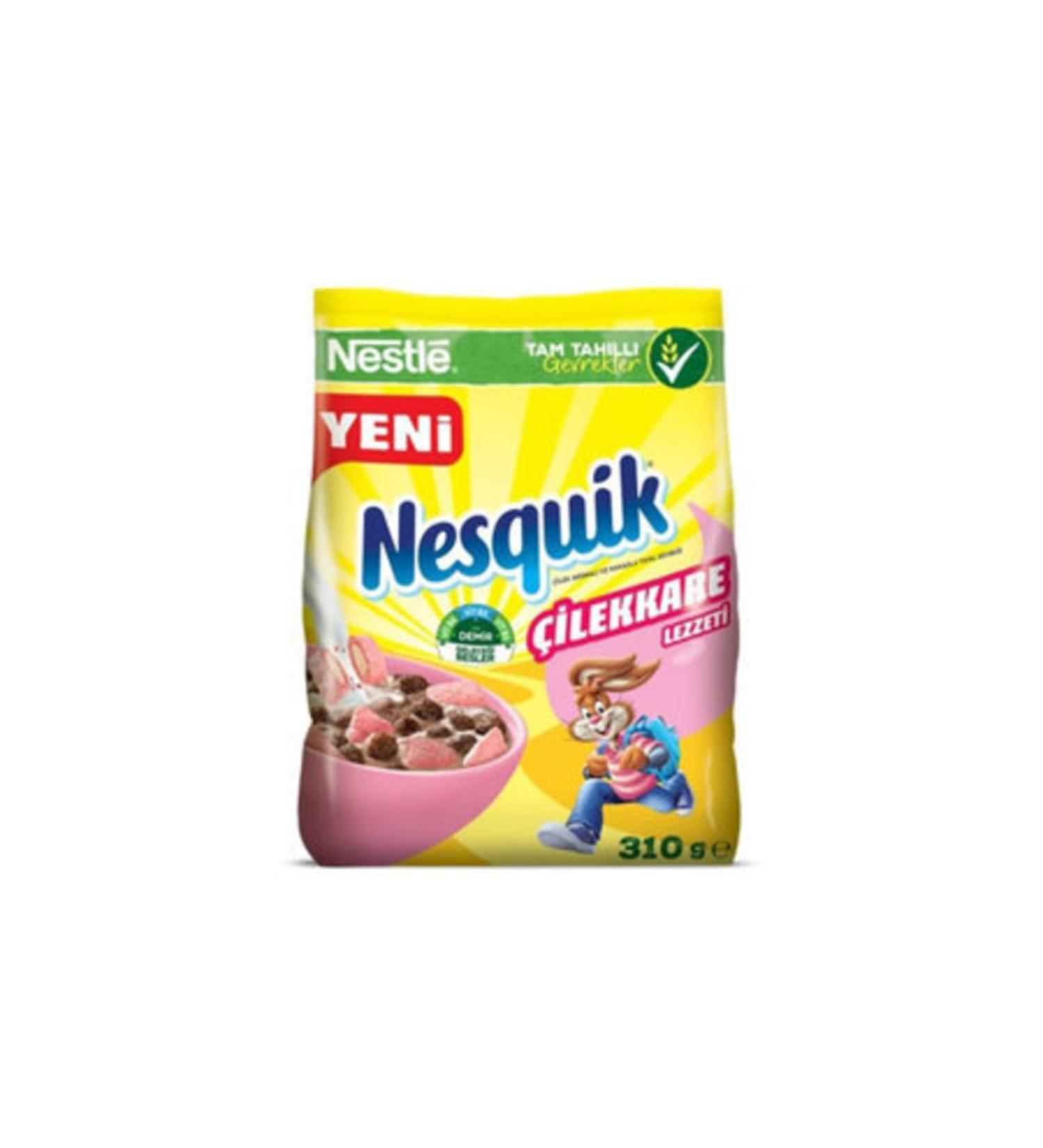 Nestle Nesquik Strawberry Flavored Cereal 310g