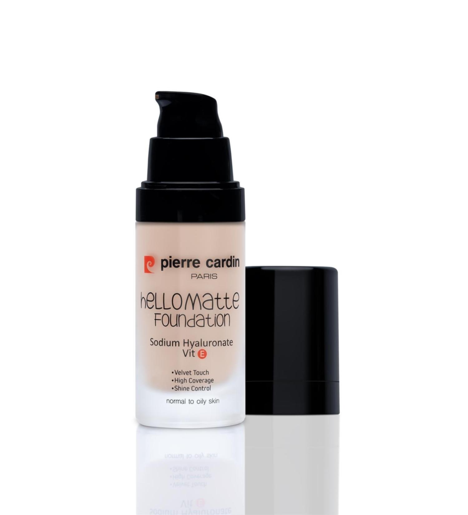 Pierre Cardin Hellomatte Foundation - Light - 30 ml - Buy Online on GoSupps.com