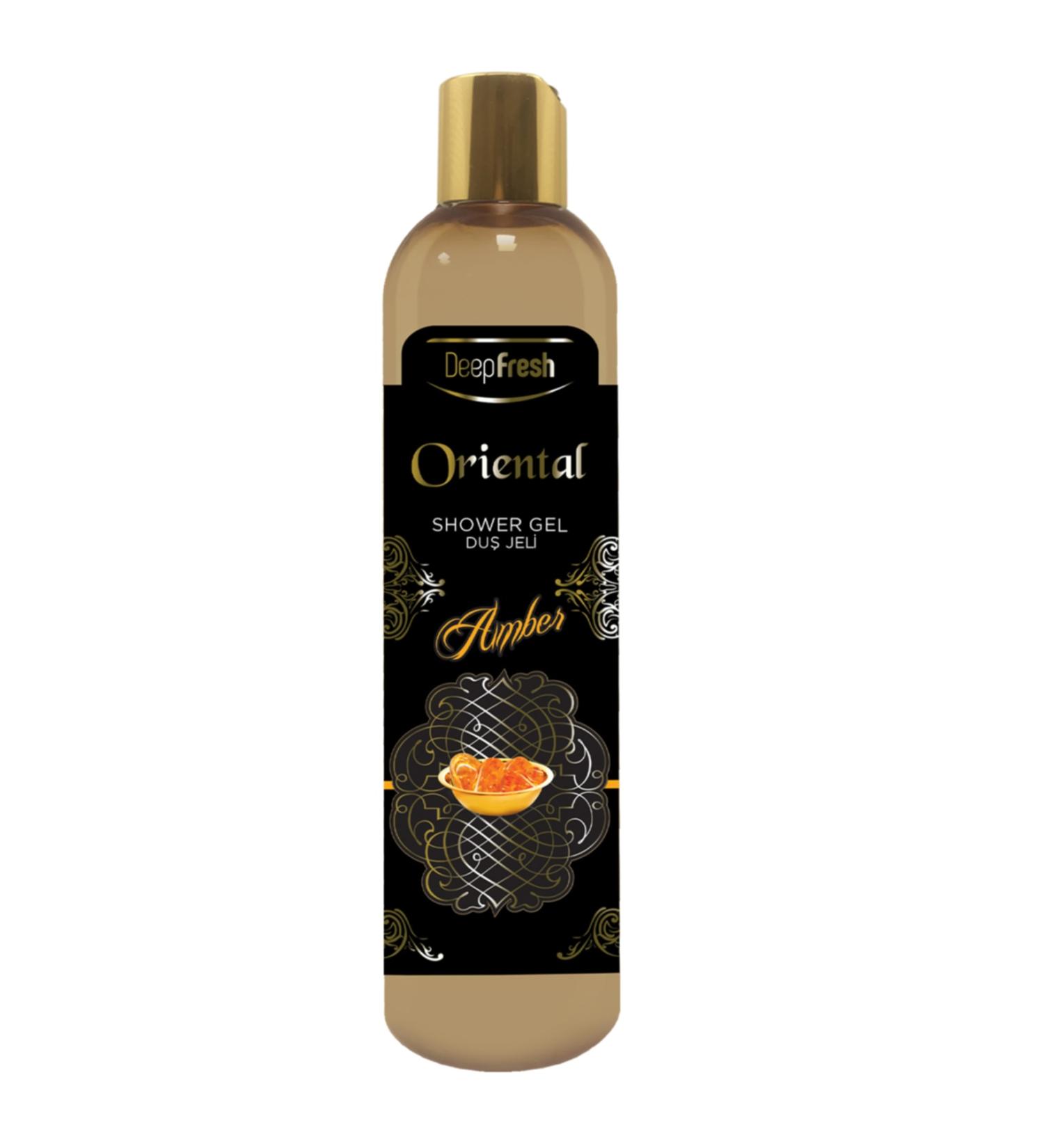 Deep Fresh Oriental Shower Gel Amber 400 Ml - Buy Online on GoSupps.com