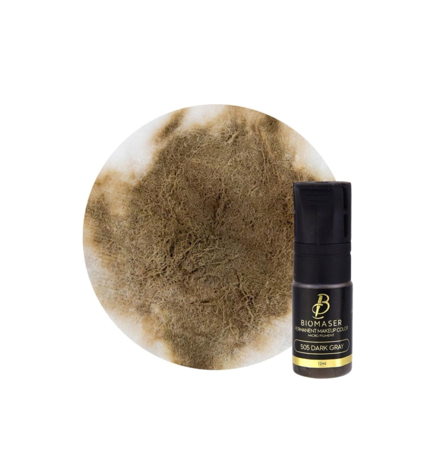 B OMASER Permanent Makeup Nano Pigment-High Consistency Paint Dark Gray