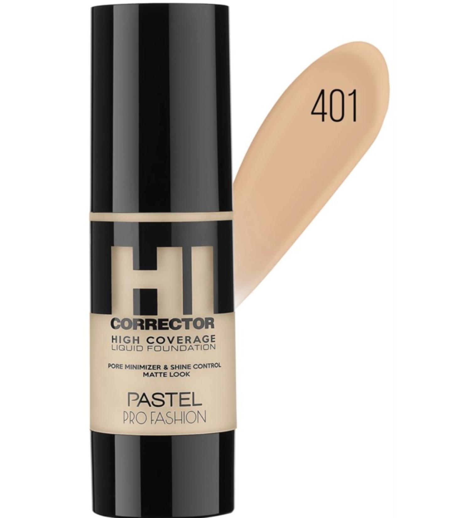 Pastel High Coverage Liquid Foundation 401