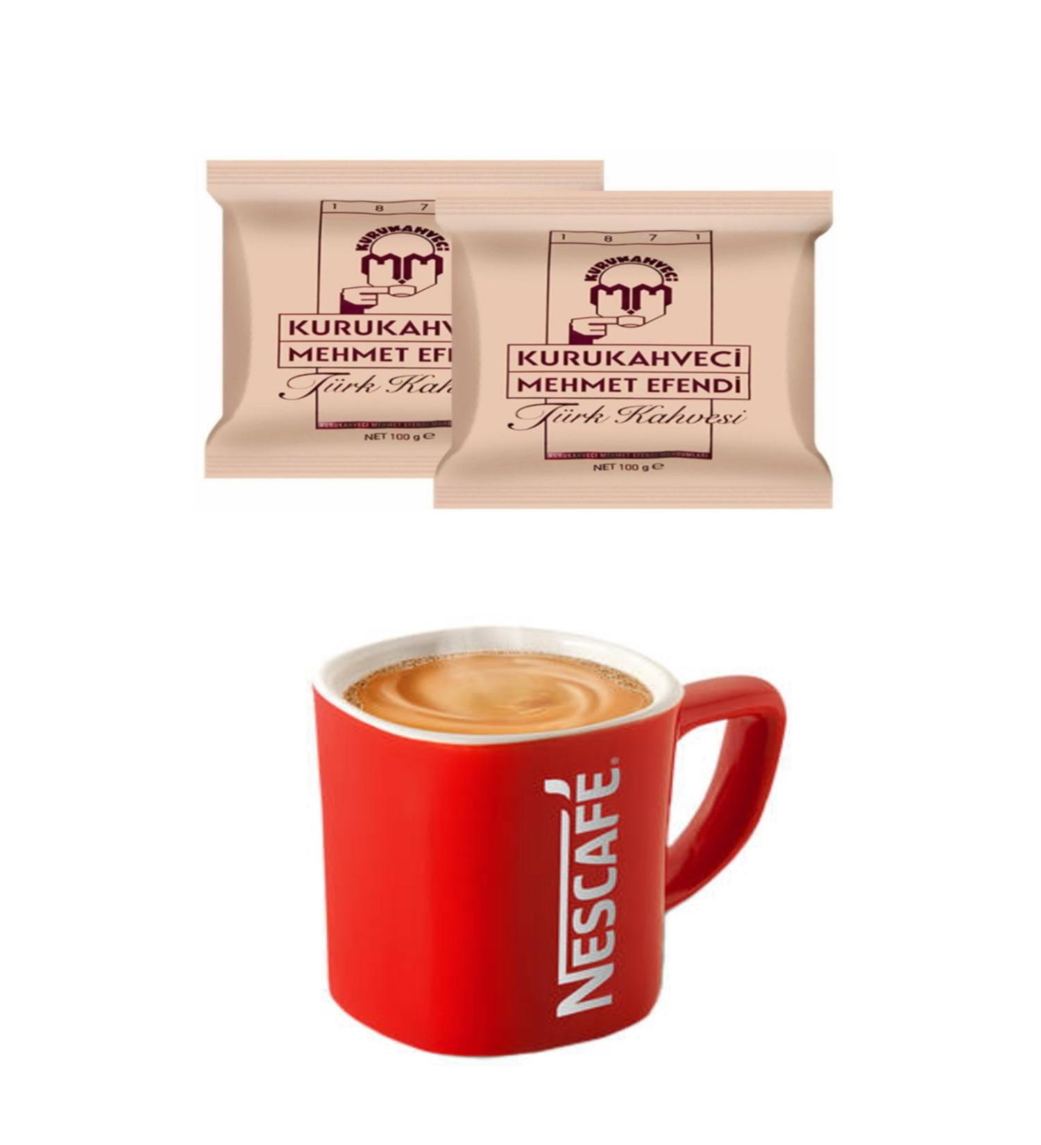 Nescafe Cup 2 Pieces 100gr Mehmet Efendi Coffee