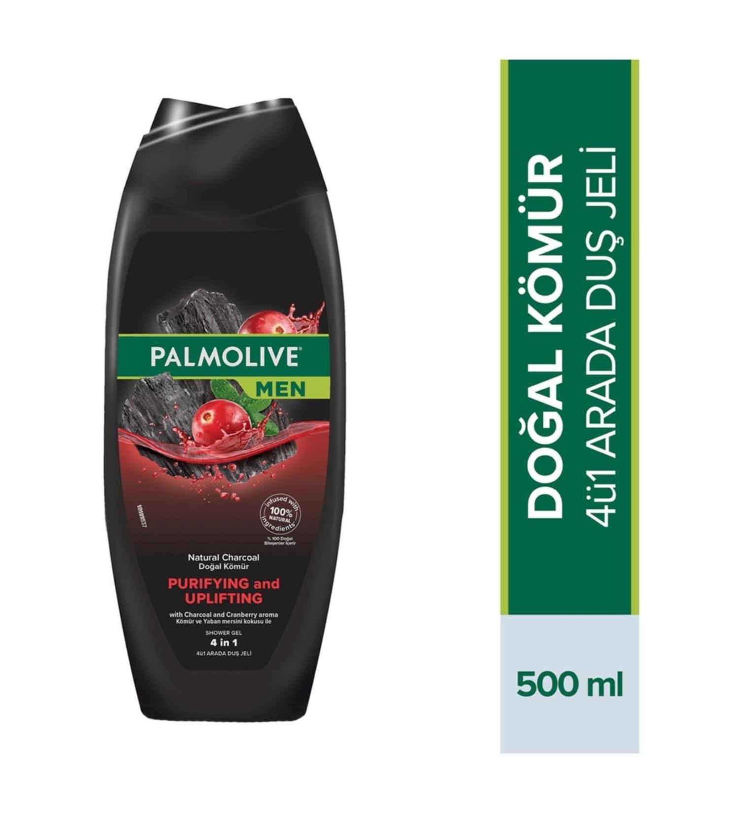 Palmolive Brand: Men Purifying And Uplifting Shower Gel Natural Charcoal 500 Ml Category: Shower Gel