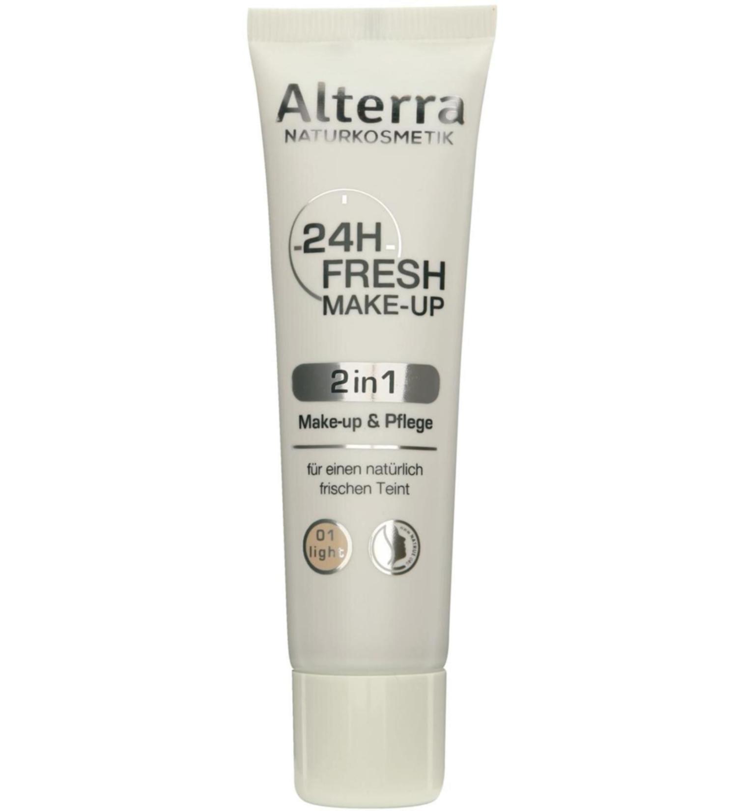 Alterra Brand: Foundation 24 Fresh 01 Light 30 Ml Category: Foundation