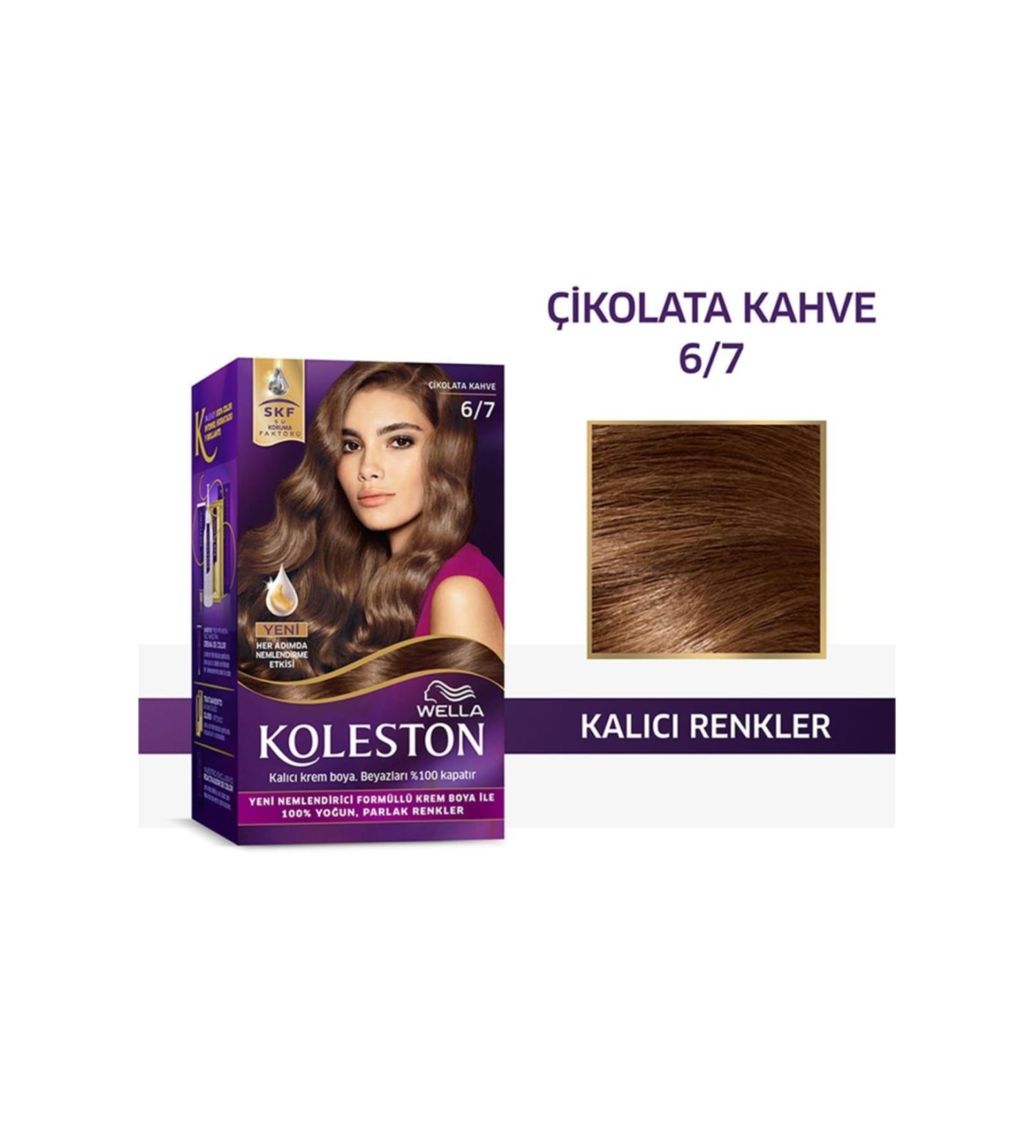 Wella Brand: Hair Dye Chocolate Brown 6-7 Category: Hair Dye