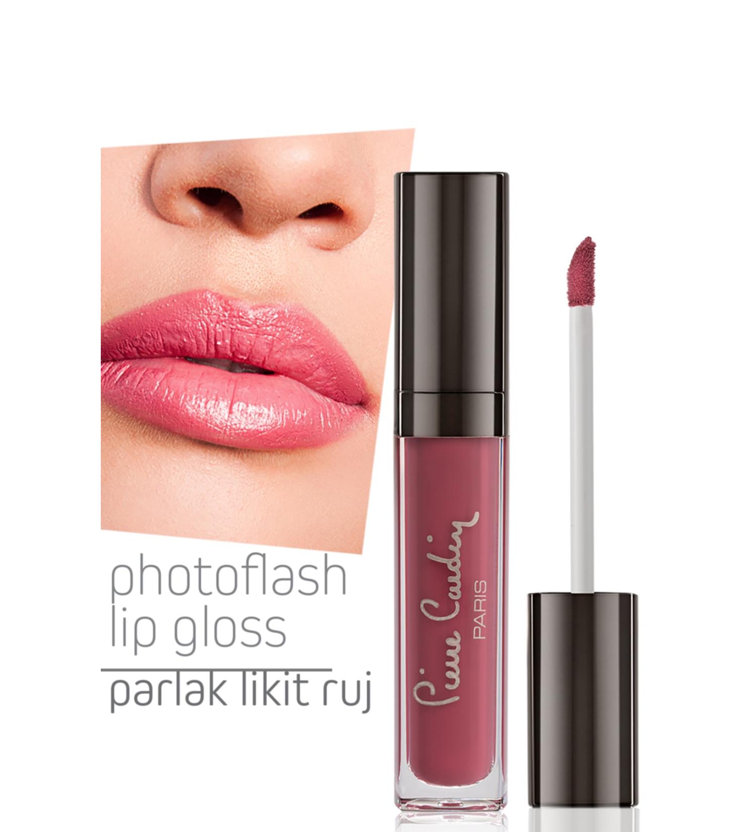 Pierre Cardin Photoflash Lipgloss Shiny Liquid Lipstick Roseate - Buy Online on GoSupps.com